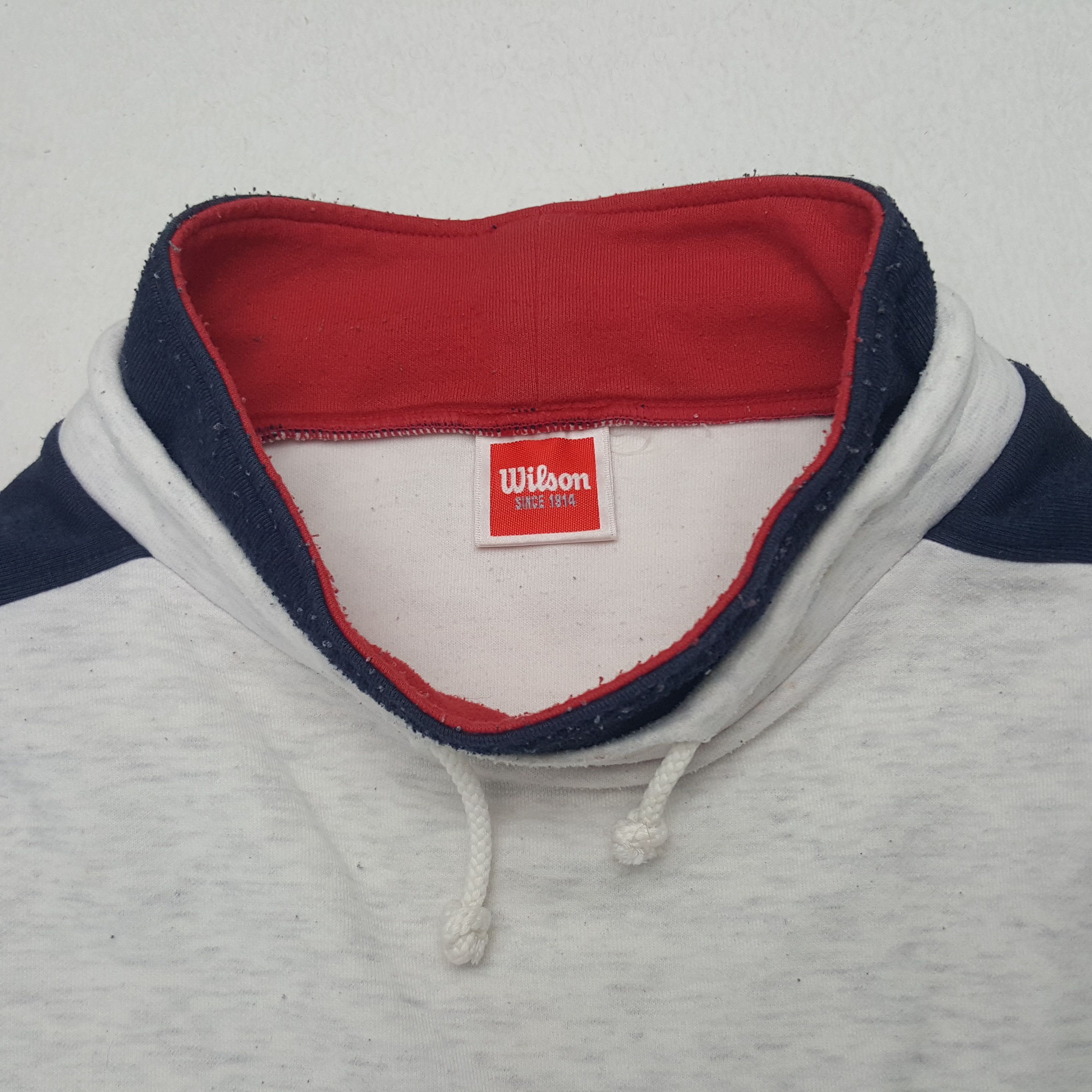Vintage × Wilson Vintage Wilson Embroidery Sweatshirt Size US L / EU 52-54 / 3 - 4 Thumbnail