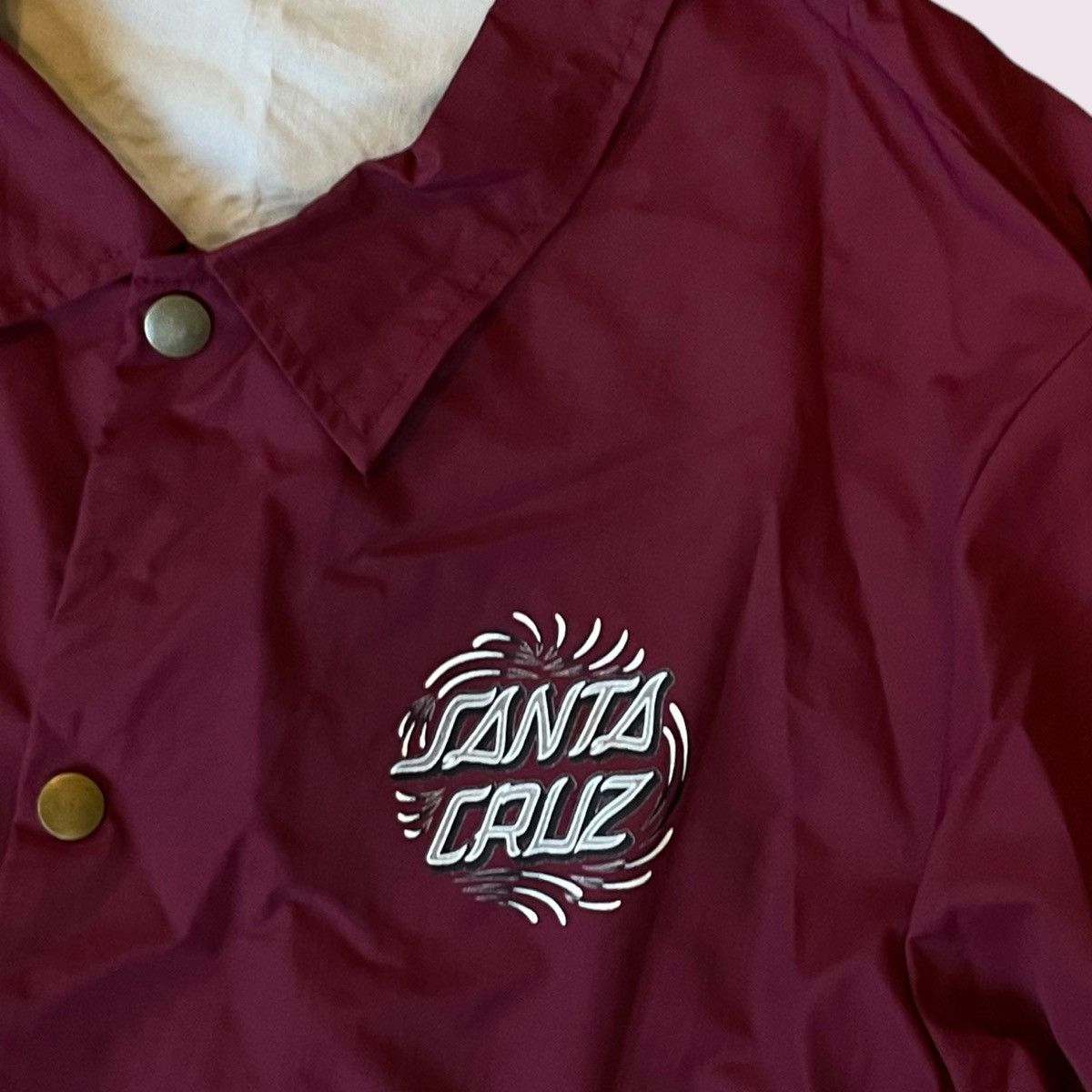 Santa Cruz Skateboards Santa Cruz Pinstripe Windbreaker Size US L / EU 52-54 / 3 - 4 Thumbnail
