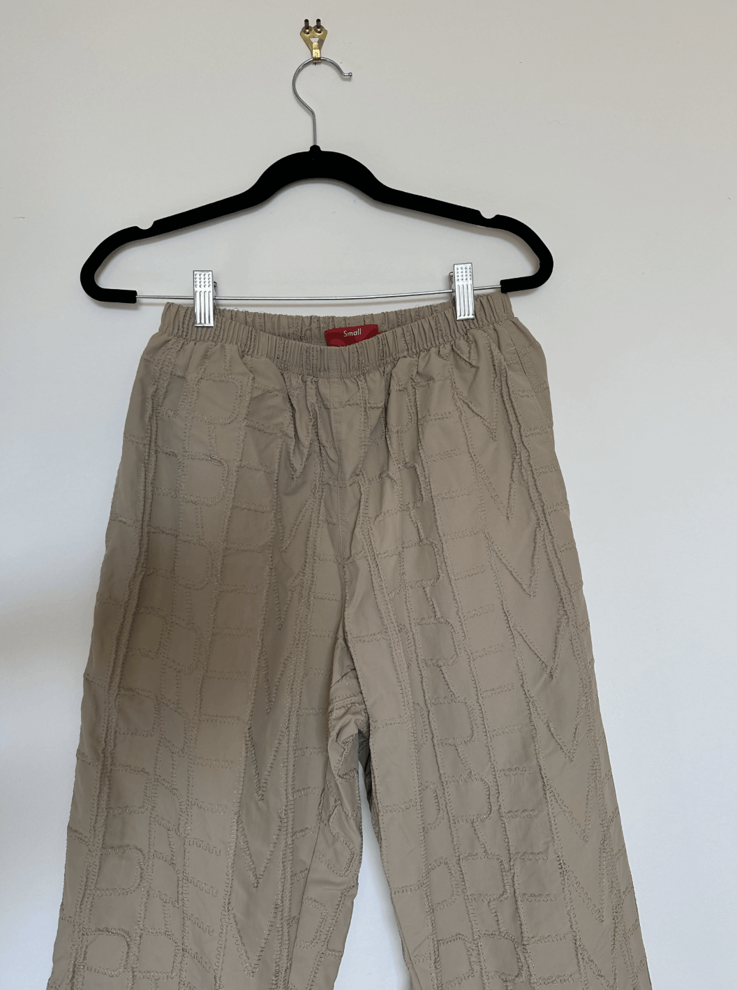 Supreme Supreme Wide Leg Logo Stitch Pants Size US 30 / EU 46 - 2 Thumbnail