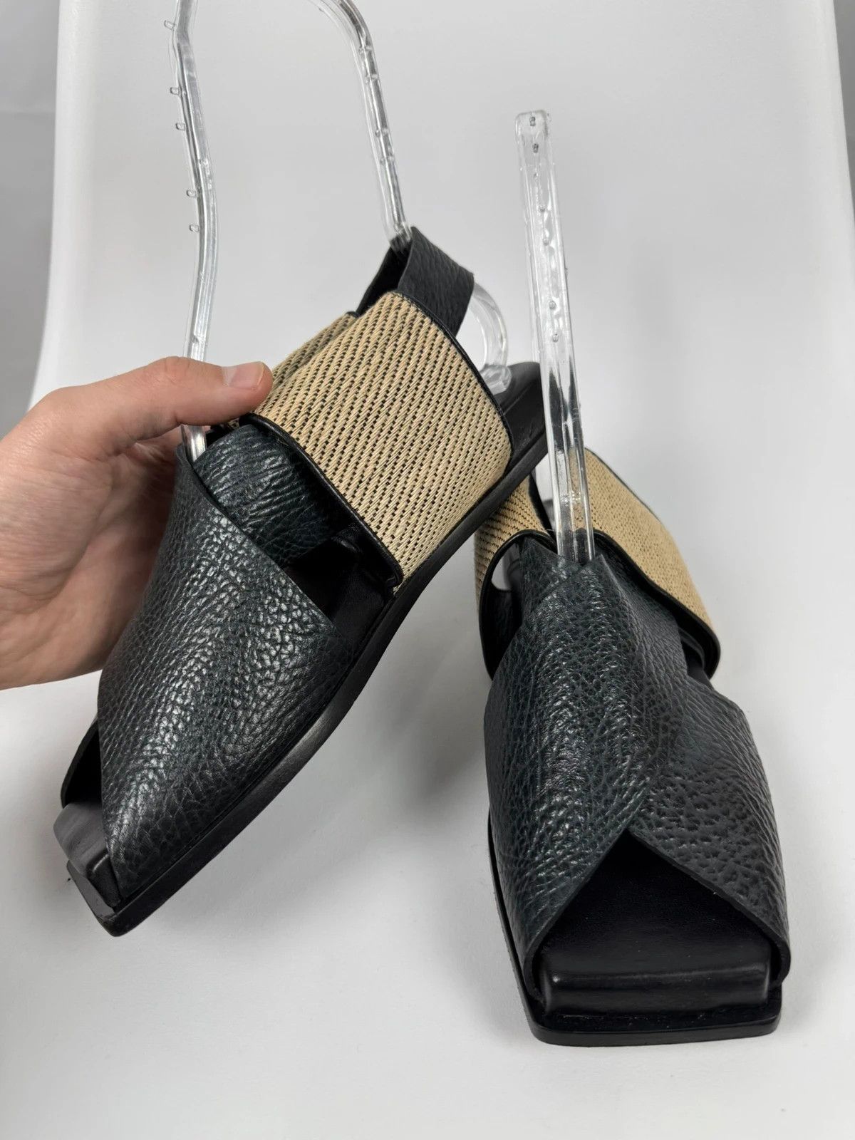 Acne Studios Acne Studios Fera Sandals Square Toe size 39 Size US 9 / IT 39 - 6 Thumbnail