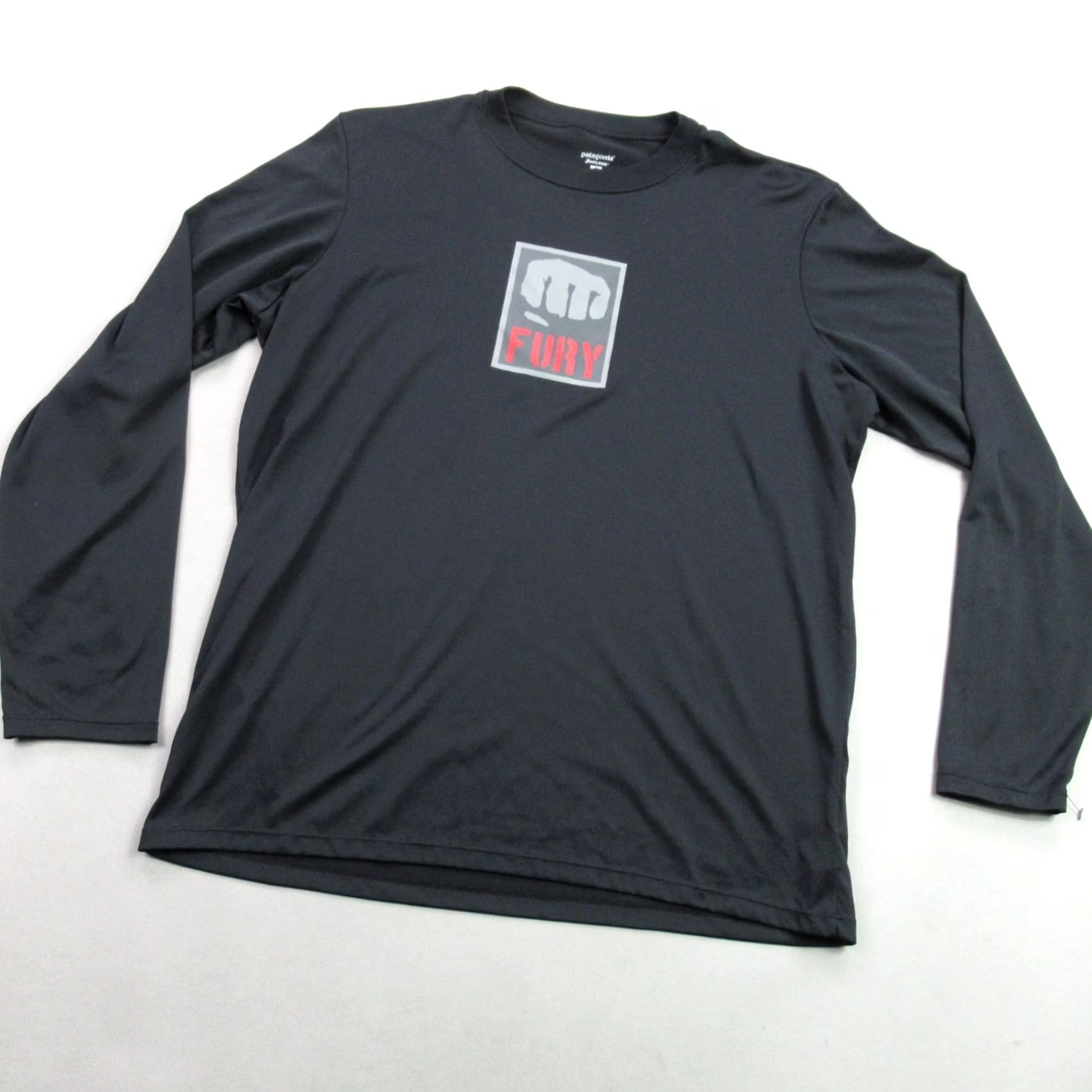 Patagonia Patagonia Shirt Medium Black Long Sleeve Crew Neck Outdoor Lightweight Mens Size US M / EU 48-50 / 2 - 2 Thumbnail