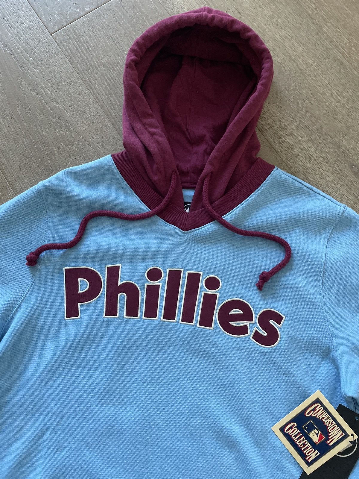 MLB ‘47 Brand Philadelphia Phillies MLB Cooperstown Hoodie Size US M / EU 48-50 / 2 - 2 Thumbnail