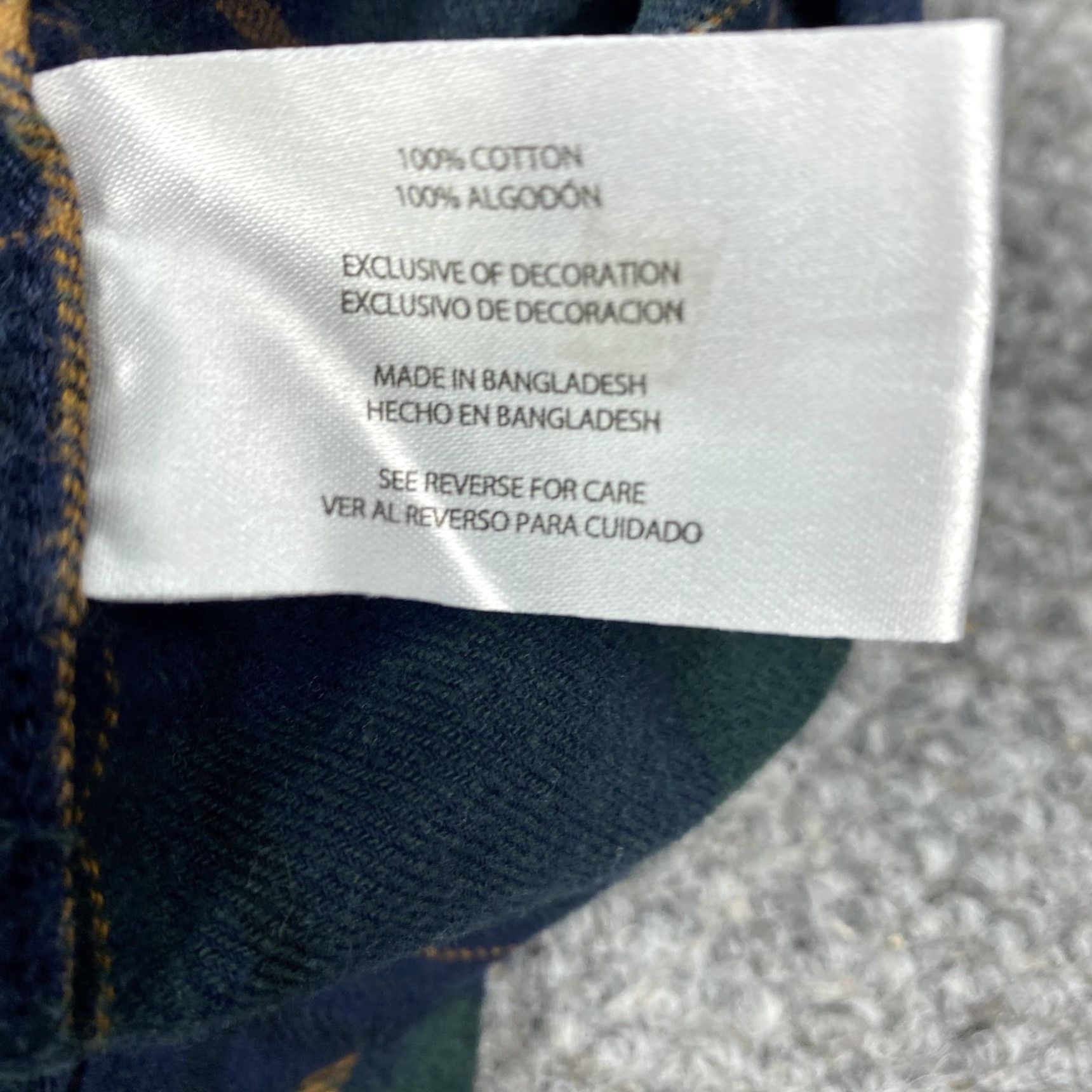 Eddie Bauer EDDIE BAUER Flannel Shirt Mens 2XL Green Blue Plaid Long Sleeve Button-Up Pocket Size US XXL / EU 58 / 5 - 6 Thumbnail