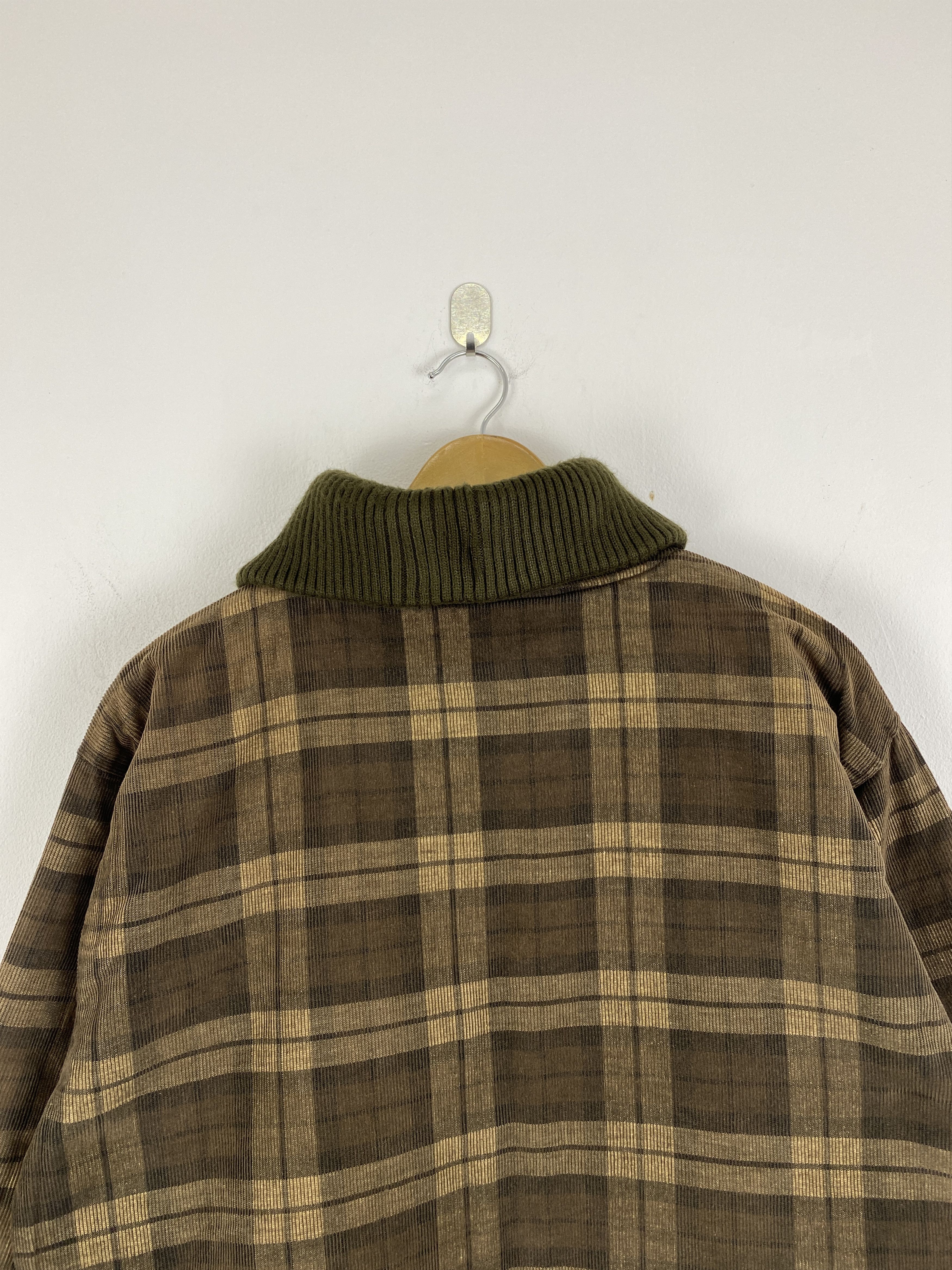 Vintage × Woolrich Woolen Mills Vintage Woolrich Checkered Bomber Style Zipper Jacket Size US L / EU 52-54 / 3 - 5 Thumbnail