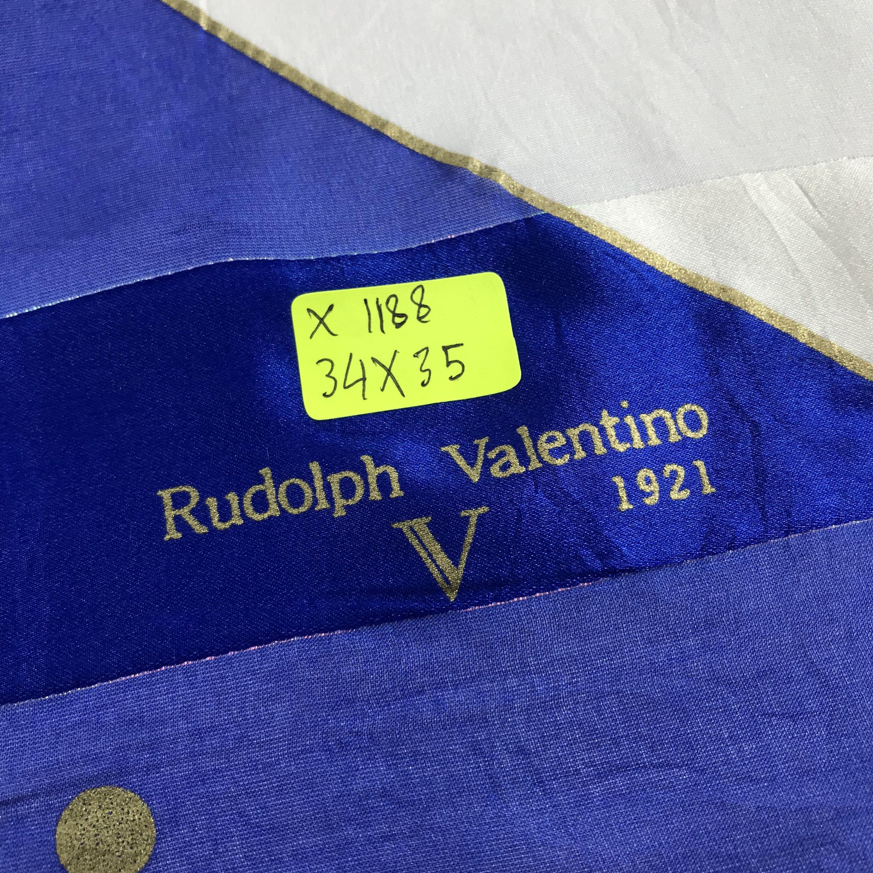 Vintage Vintage Rudolph Valentino Silk Scarf Size ONE SIZE - 6 Thumbnail