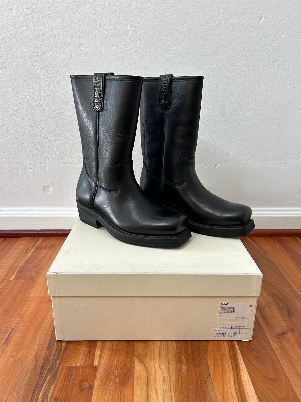 靴 OUR LEGACY 23AW CYPHRE BOOT Our Legacy Cyphre Boots Black – Neighbour