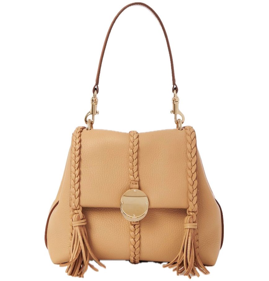 Chloe o1loc1c0325 Size: OS / CHC23 Penelope Small Soft Bag Brown Size ONE SIZE - 1 Thumbnail