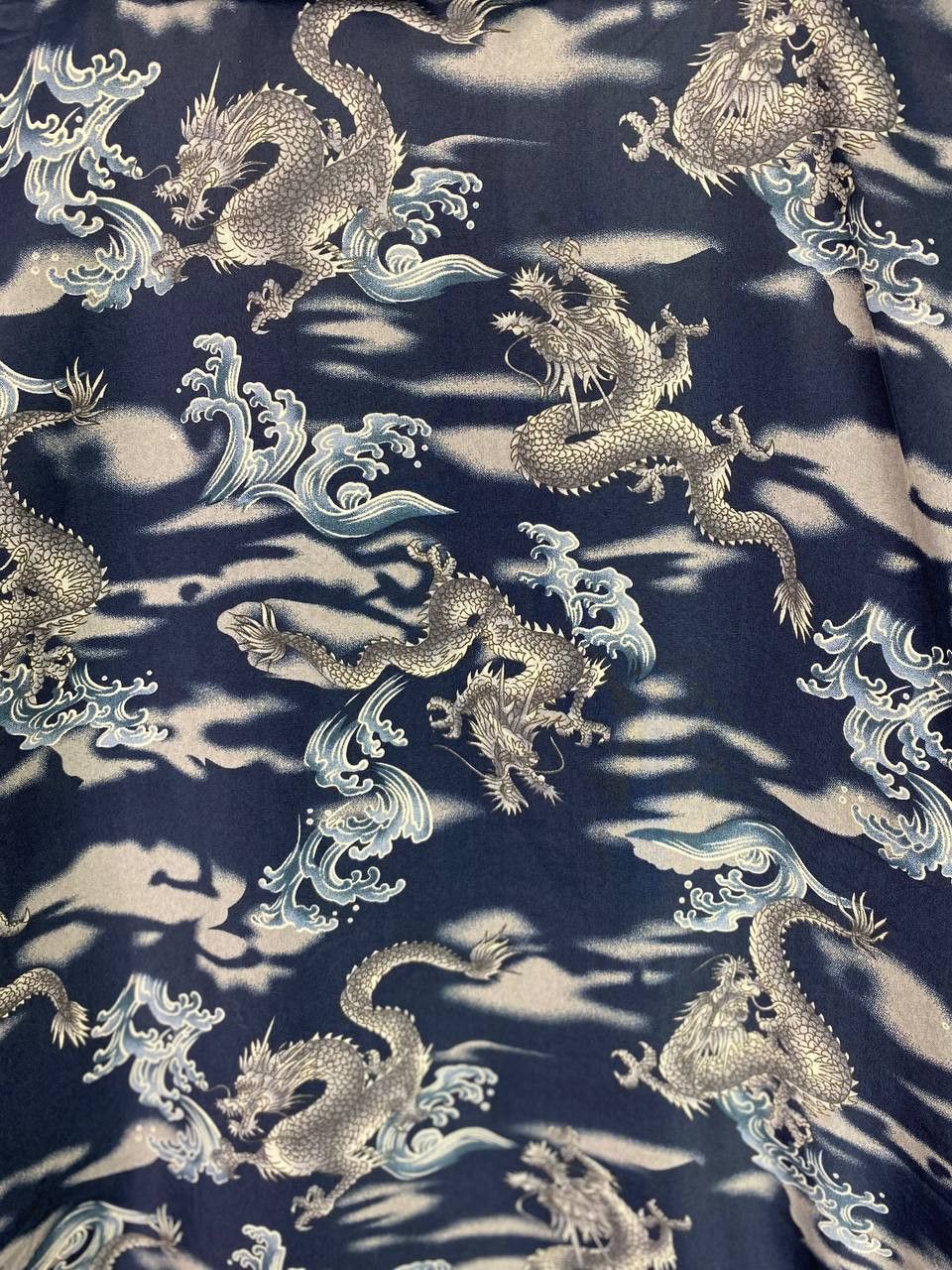 Japanese Brand vintage japanese kimono dragon all over print Size US L / EU 52-54 / 3 - 8 Thumbnail
