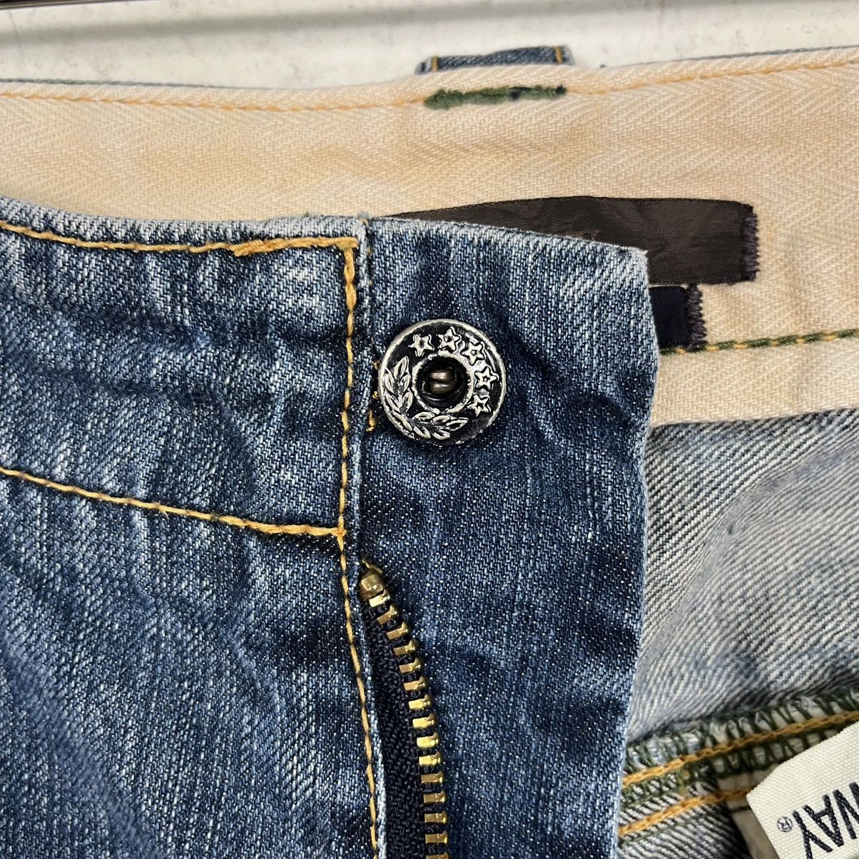 Japanese Brand Vintage Blue Way Tactical Denim Size US 34 / EU 50 - 17 Thumbnail