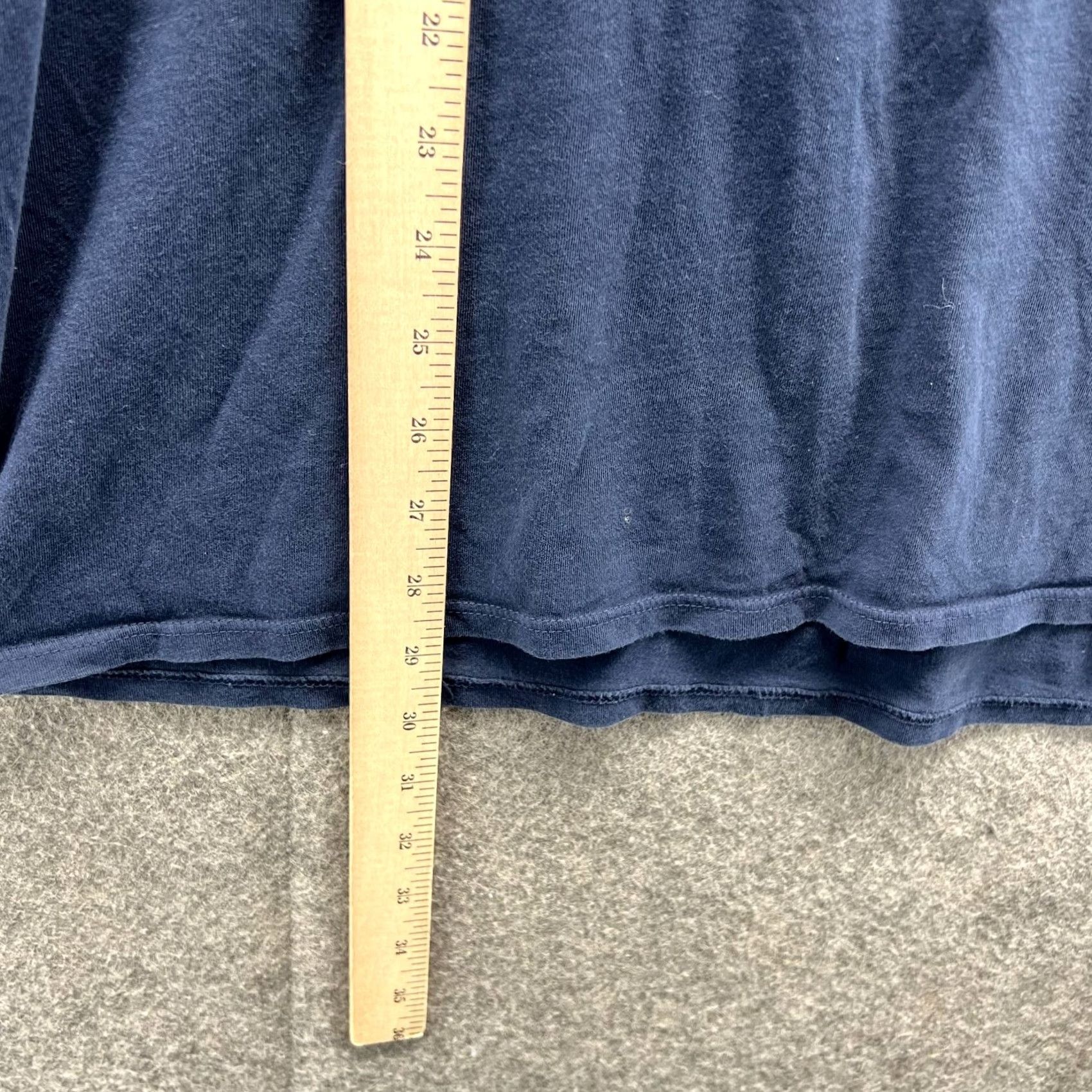 Karl Lagerfeld Karl Lagerfeld Shirt XL Blue Navy Crewneck Cotton Paris Logo Men XS? Size US XL / EU 56 / 4 - 4 Thumbnail