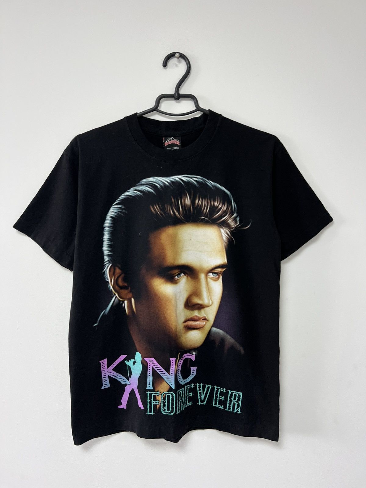 Vintage Vintage 90’s Elvis Presley Rock n Roll King Mens Rare sz M Size US M / EU 48-50 / 2 - 3 Thumbnail