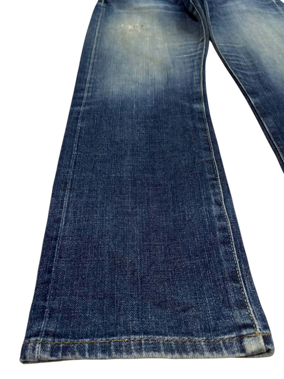 Uniqlo Vintage Japanese Uniqlo Mud Wash Distressed Selvedge Jeans Size US 32 / EU 48 - 7 Thumbnail