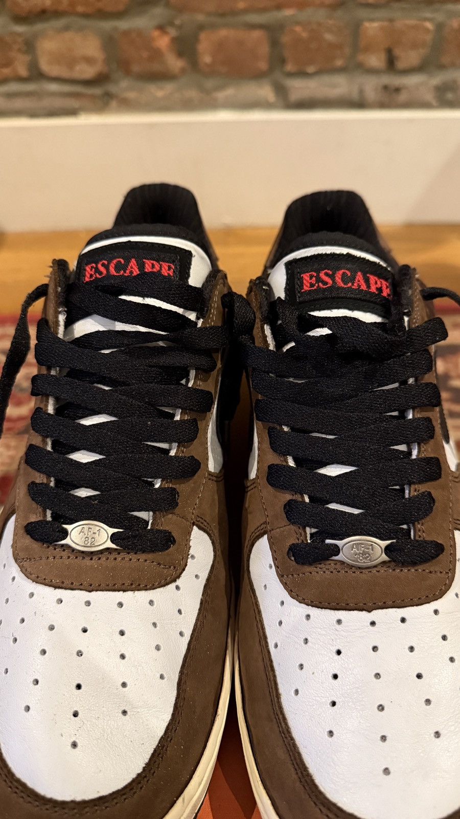 Nike Air Force 1 Low Premium “Escape” 2005 Size 10.5 - 312489-101 Size US 10.5 / EU 43-44 - 3 Thumbnail
