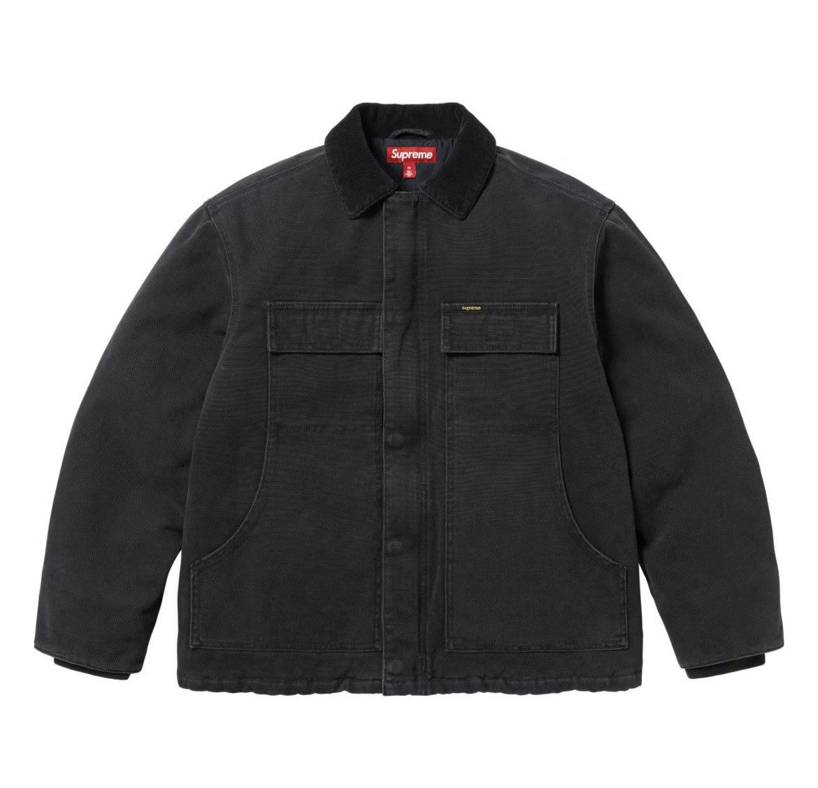 Supreme Old English Canvas Work Jacket