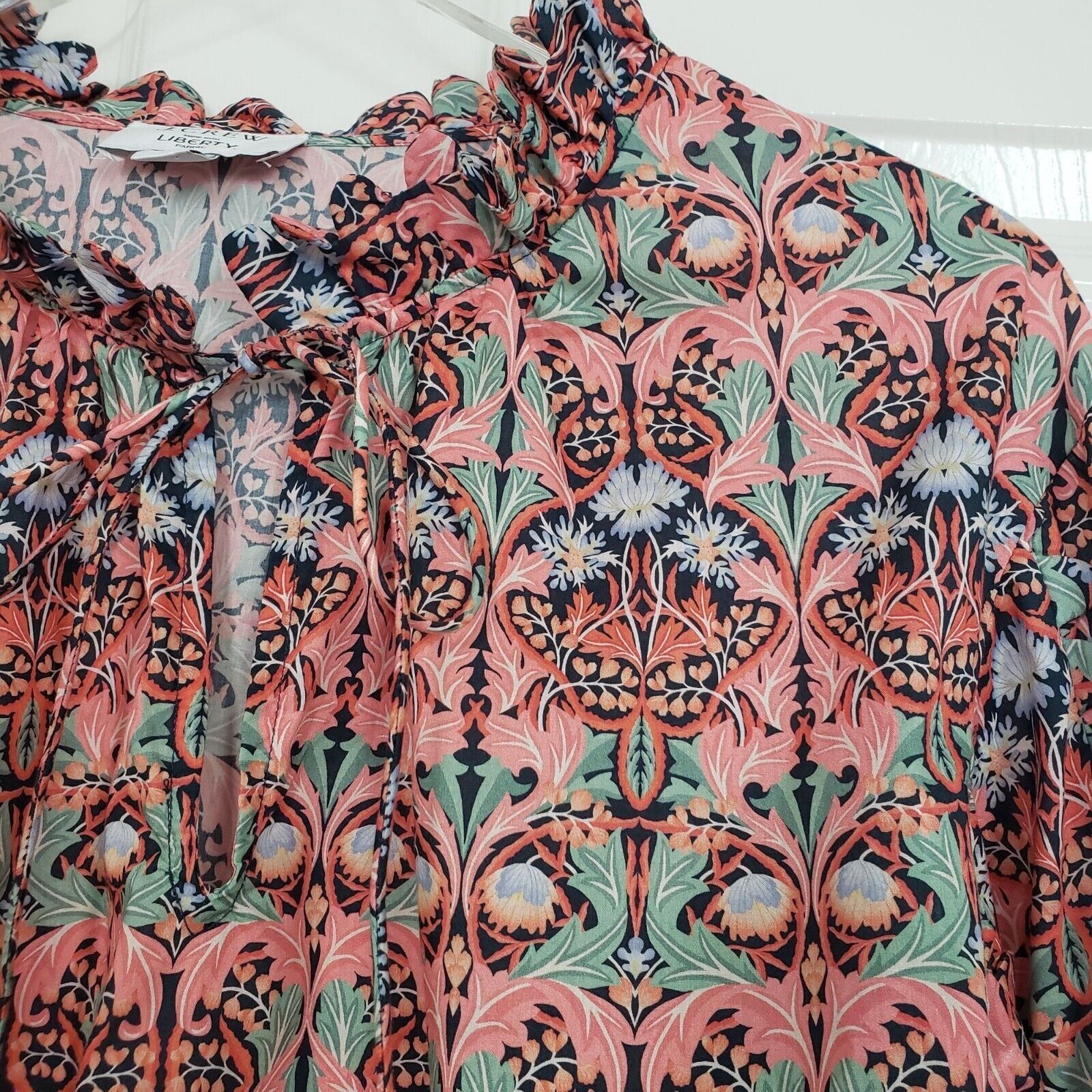 J.Crew J Crew Liberty May Nouveau Print Shirt Womens Size Small Size S / US 4 / IT 40 - 2 Thumbnail