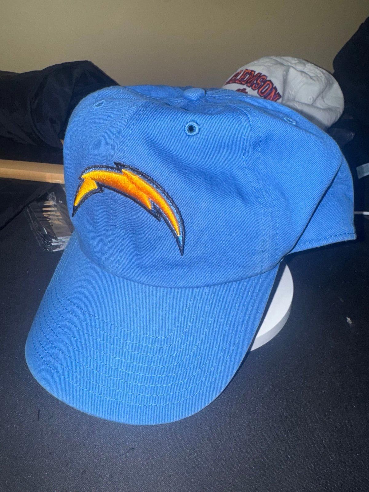 47 Brand Los Angeles Chargers 47 Brand Strapback Hat Blue Rare Mens Size ONE SIZE - 2 Thumbnail