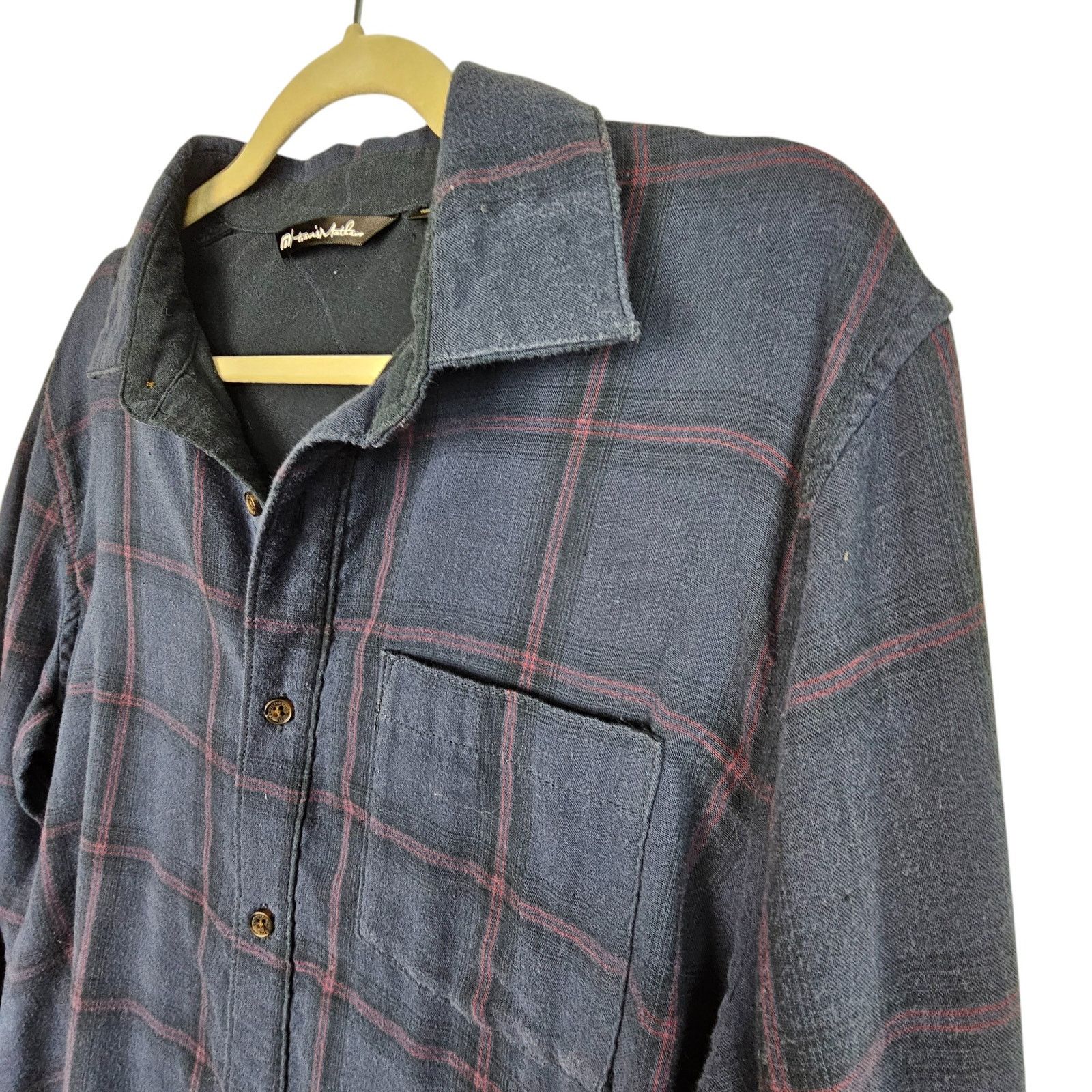TravisMathew Travis Mathew Mens Flannel Shirt Plaid Sz M Gorpcore Outdoor Size US M / EU 48-50 / 2 - 5 Thumbnail