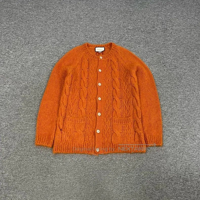 Gucci Gucci Ma Haimao back logo cardigan coat Size M / US 6-8 / IT 42-44 - 1 Thumbnail