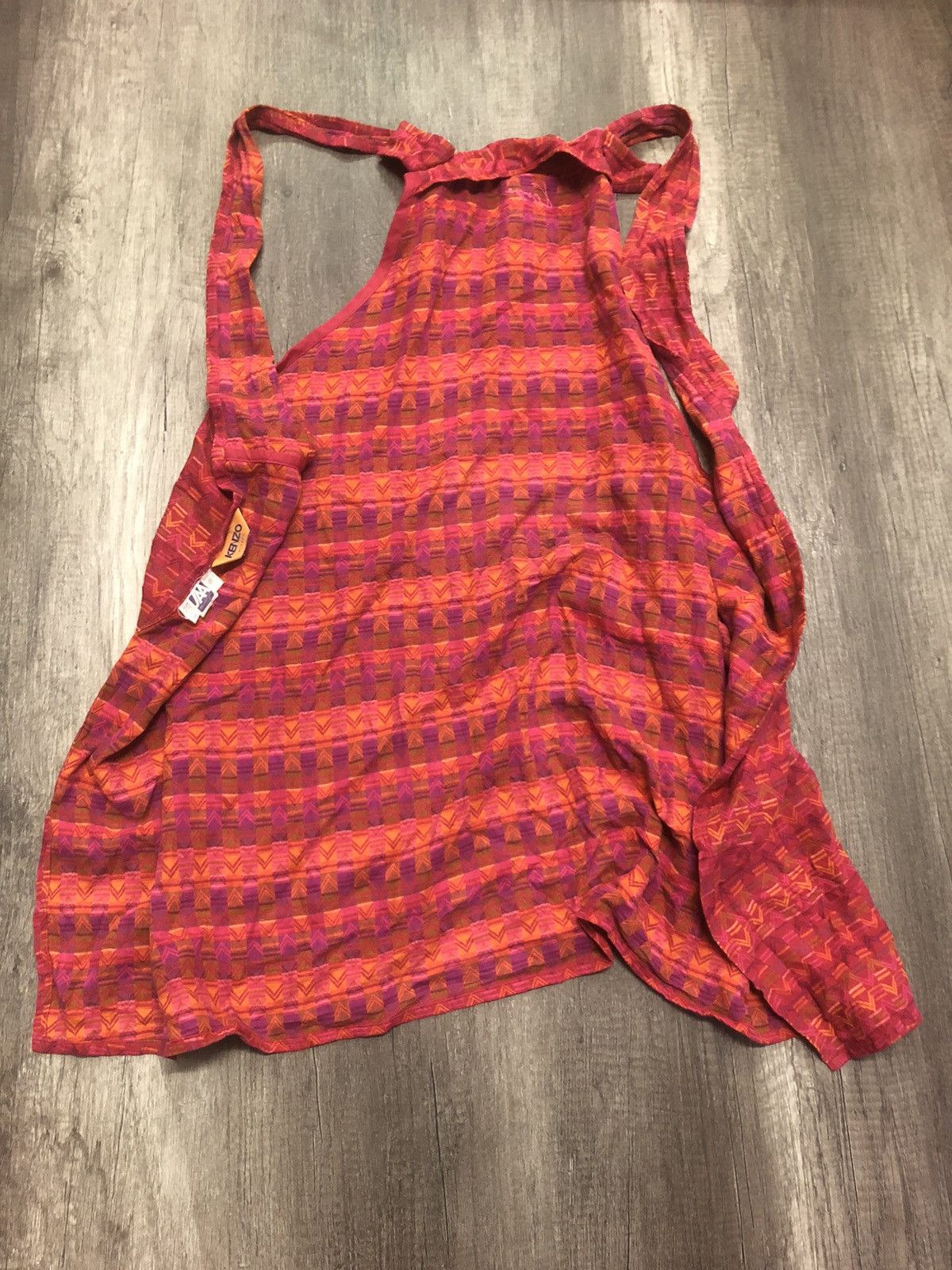 Designer × Kenzo × Vintage Vintage Kenzo Maison Apron Unisex Size ONE SIZE - 7 Thumbnail