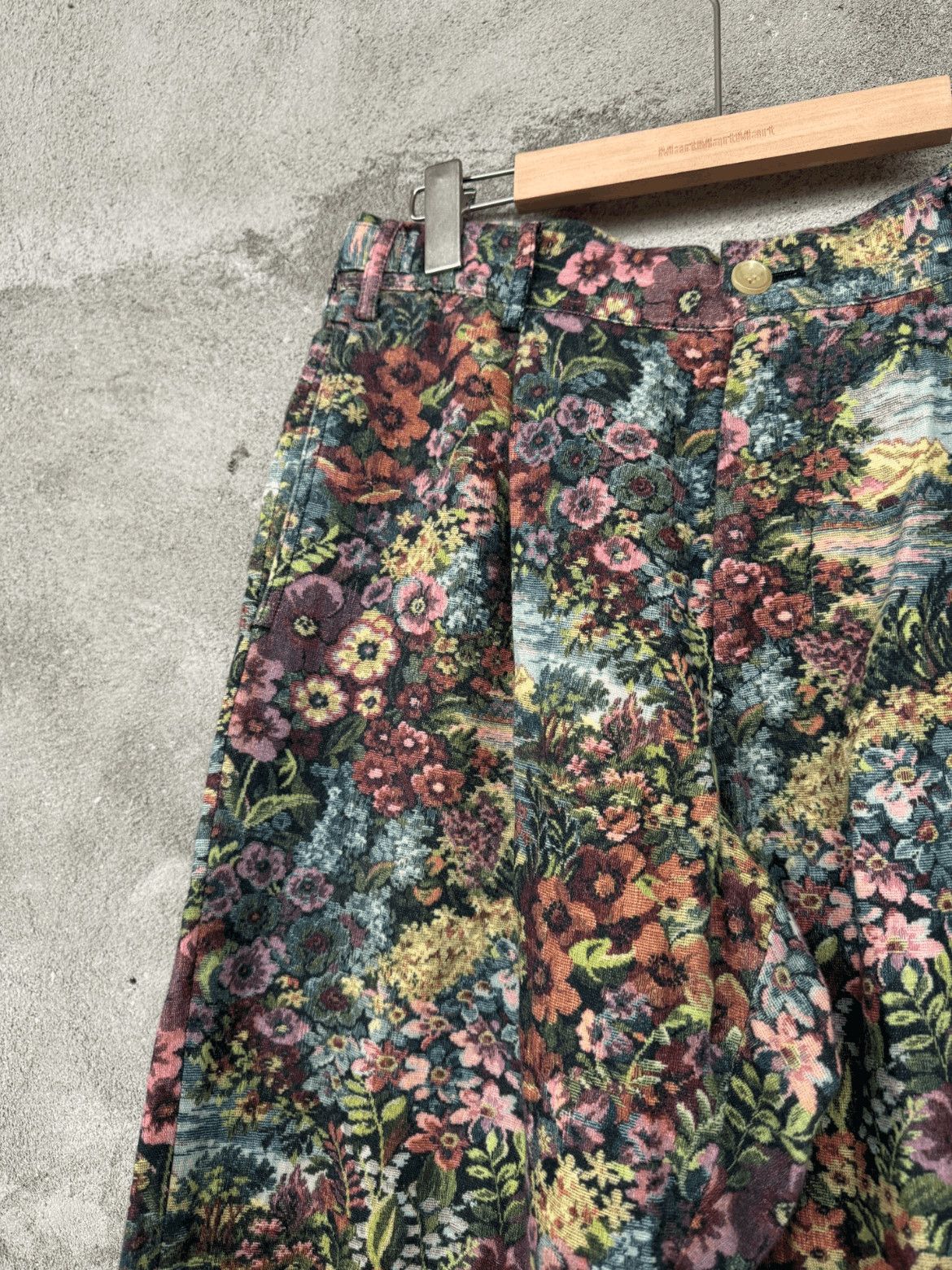 Yohji Yamamoto Yohji Yamamoto Sz 2 Yohji Yamamoto 93SS Flowers Print Trou Size US 30 / EU 46 - 3 Thumbnail
