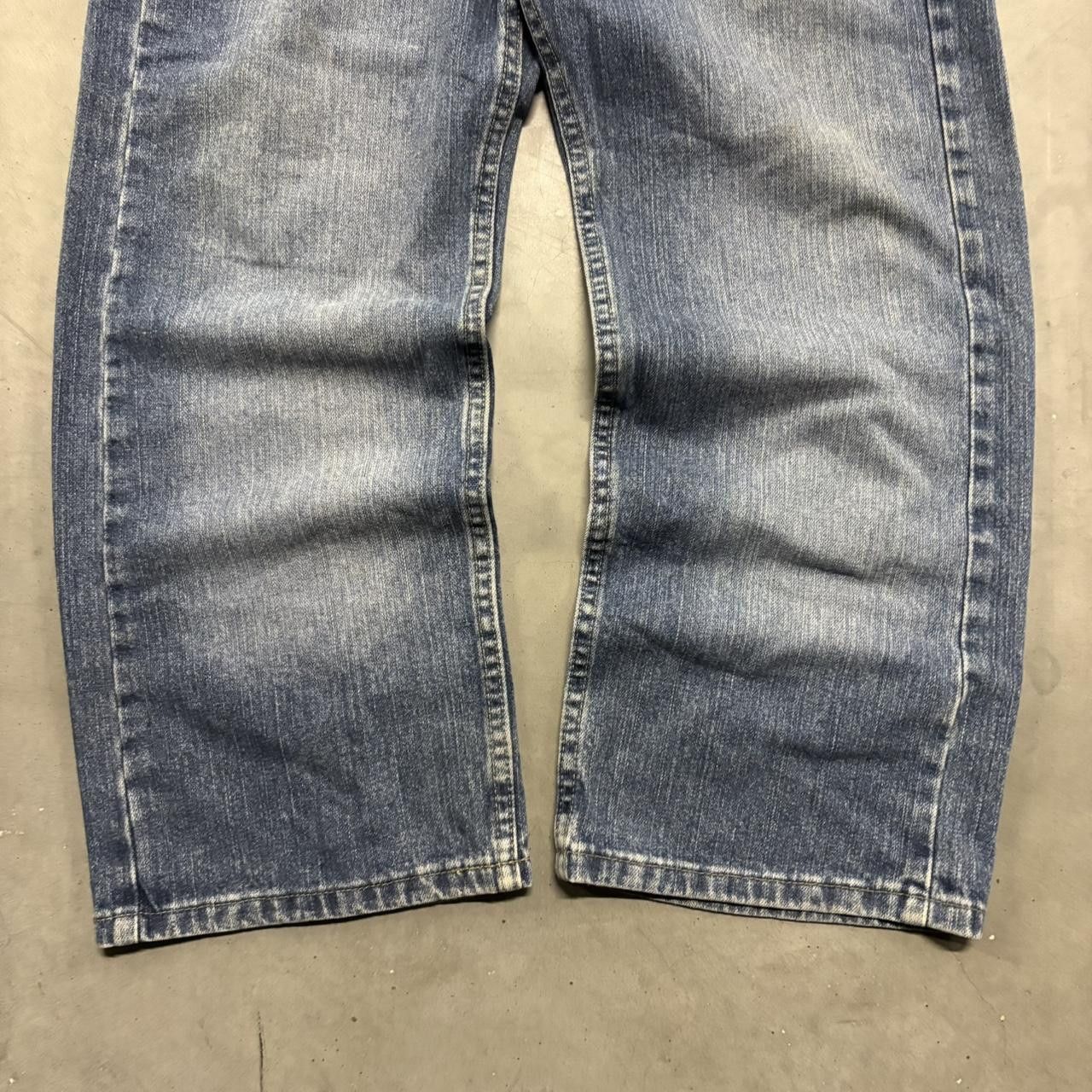Vintage Crazy Vintage Y2K/2000s Baggy Medium Wash Retro Style Grunge Denim Jeans! Size US 34 / EU 50 - 5 Thumbnail