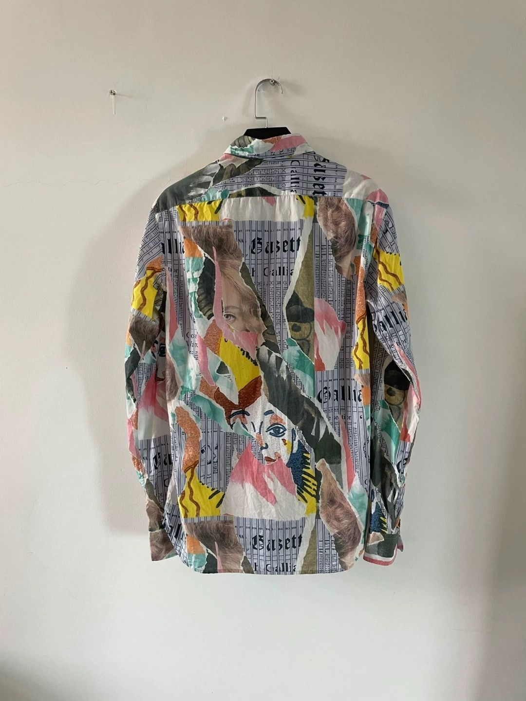 John Galliano Multi-Pattern Long-Sleeve Shirt Size S Size US S / EU 44-46 / 1 - 6 Thumbnail