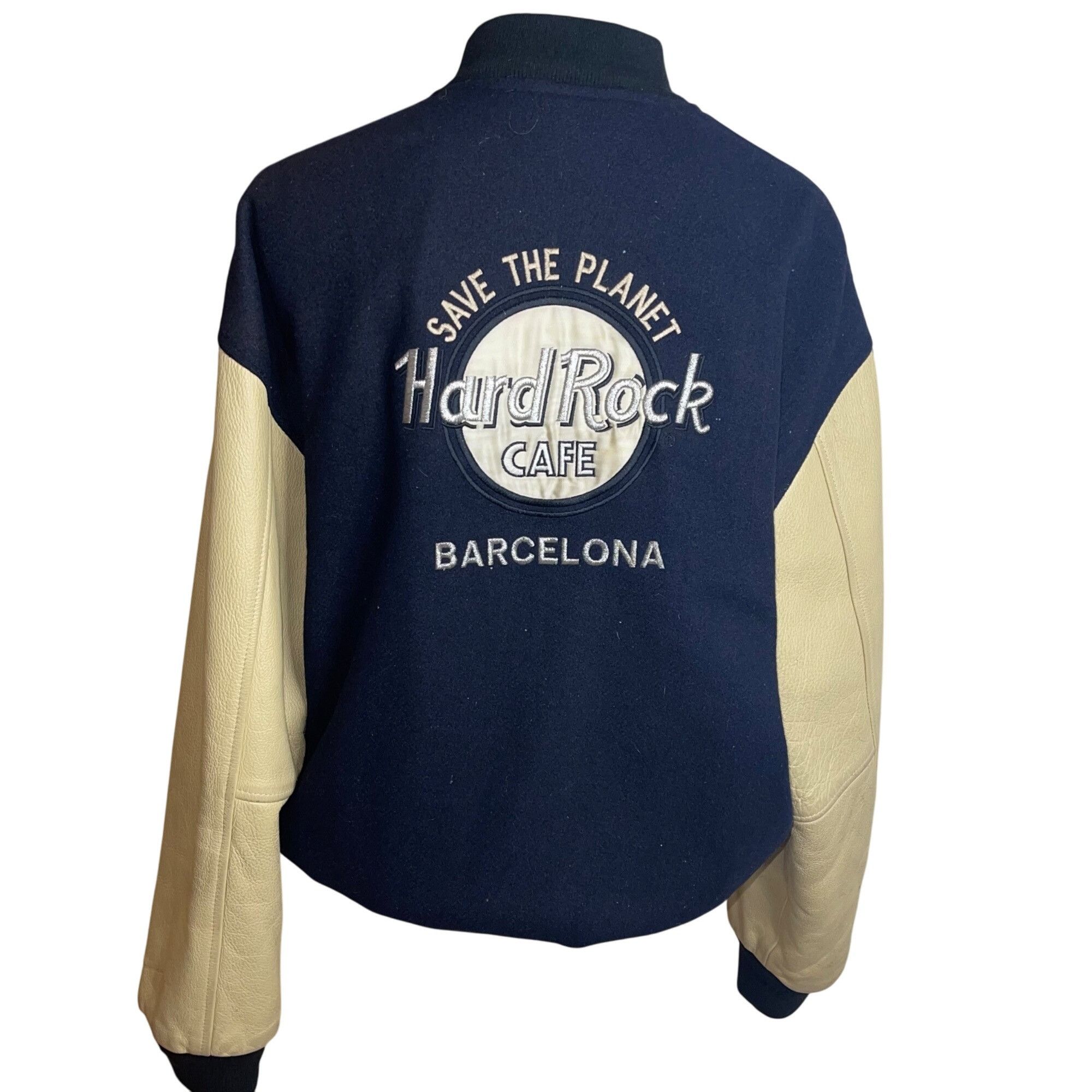 Hard Rock Cafe Hard Rock Cafe Vintage Mens Jacket Size Small Blue Size US S / EU 44-46 / 1 - 2 Thumbnail