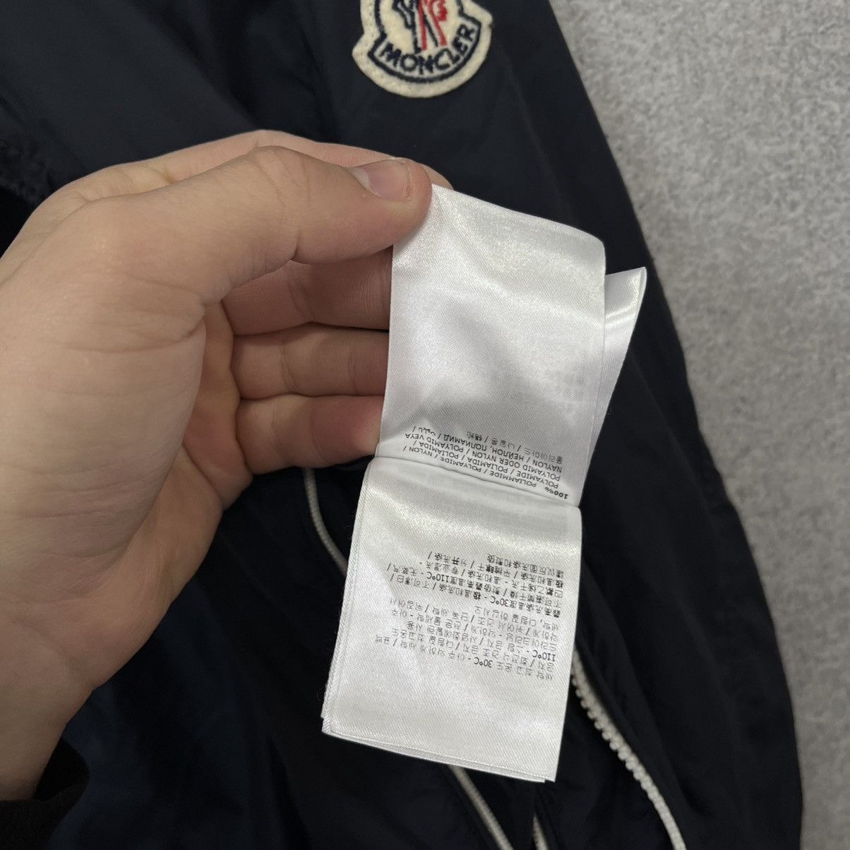 Moncler Moncler blue nylon light windbreaker jacket Size US XL / EU 56 / 4 - 14 Thumbnail
