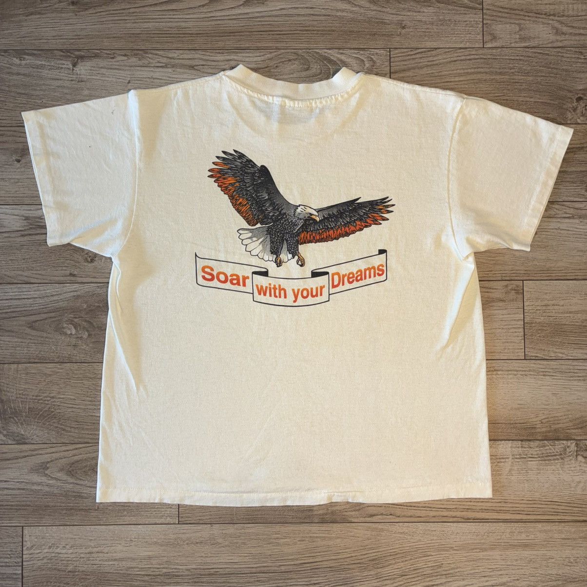 Hanes 90s Visions tee shirt Size US L / EU 52-54 / 3 - 4 Thumbnail