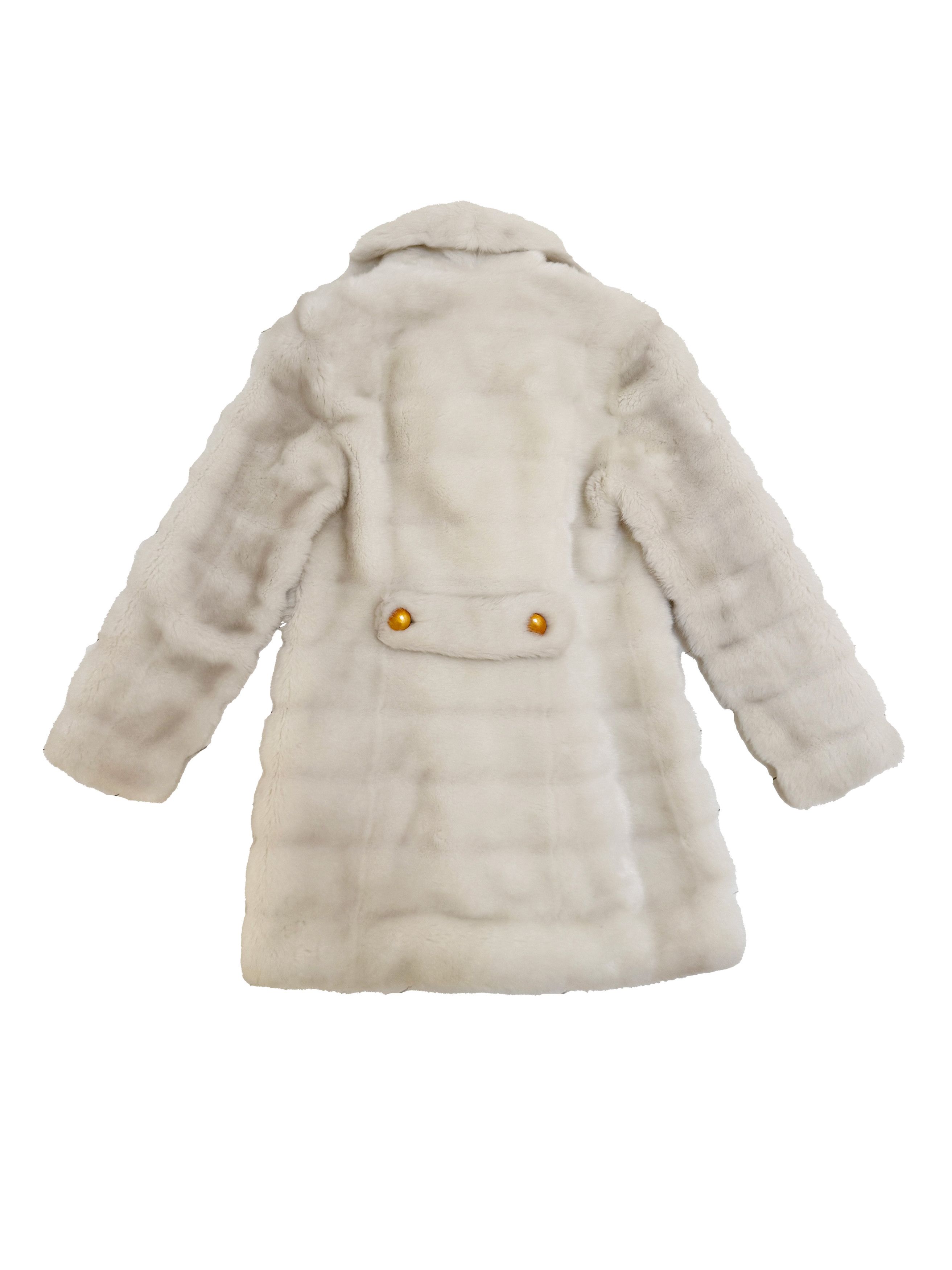 Gucci F/W 1995 runway faux fur coat Size XS / US 0-2 / IT 36-38 - 2 Thumbnail