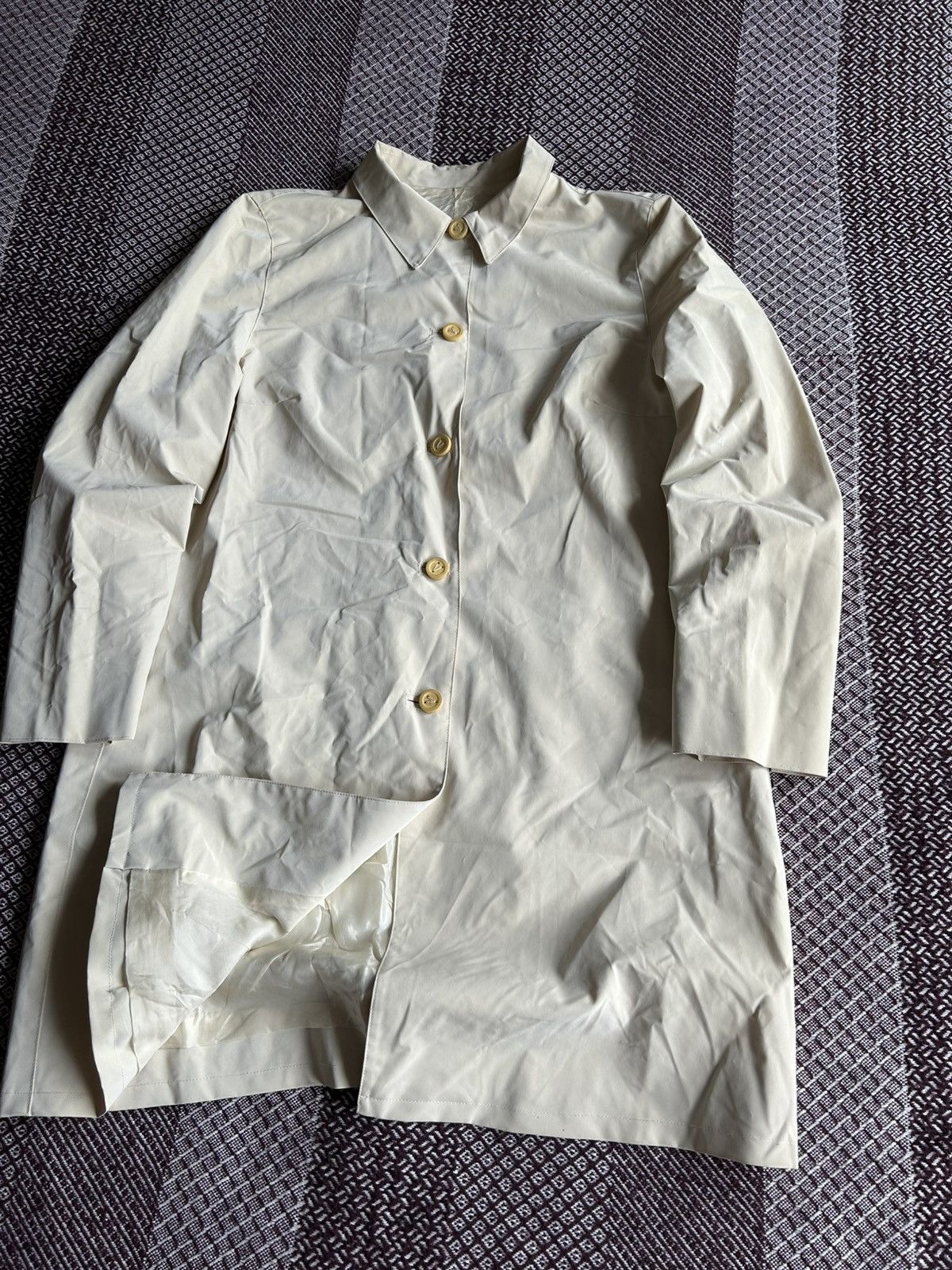 Vintage Vintage Gianni Versace Trench Coat 90s Italy Rare Size M / L Size M / US 6-8 / IT 42-44 - 6 Thumbnail