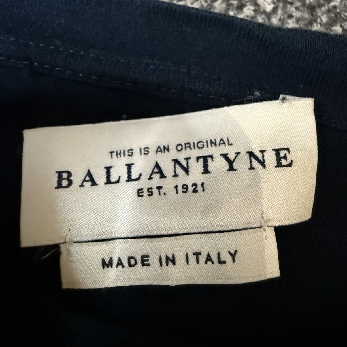 Ballantyne 🔥🔥 Vintage Ballantyne Nobody is Perfect Shirt Size US S / EU 44-46 / 1 - 10 Thumbnail