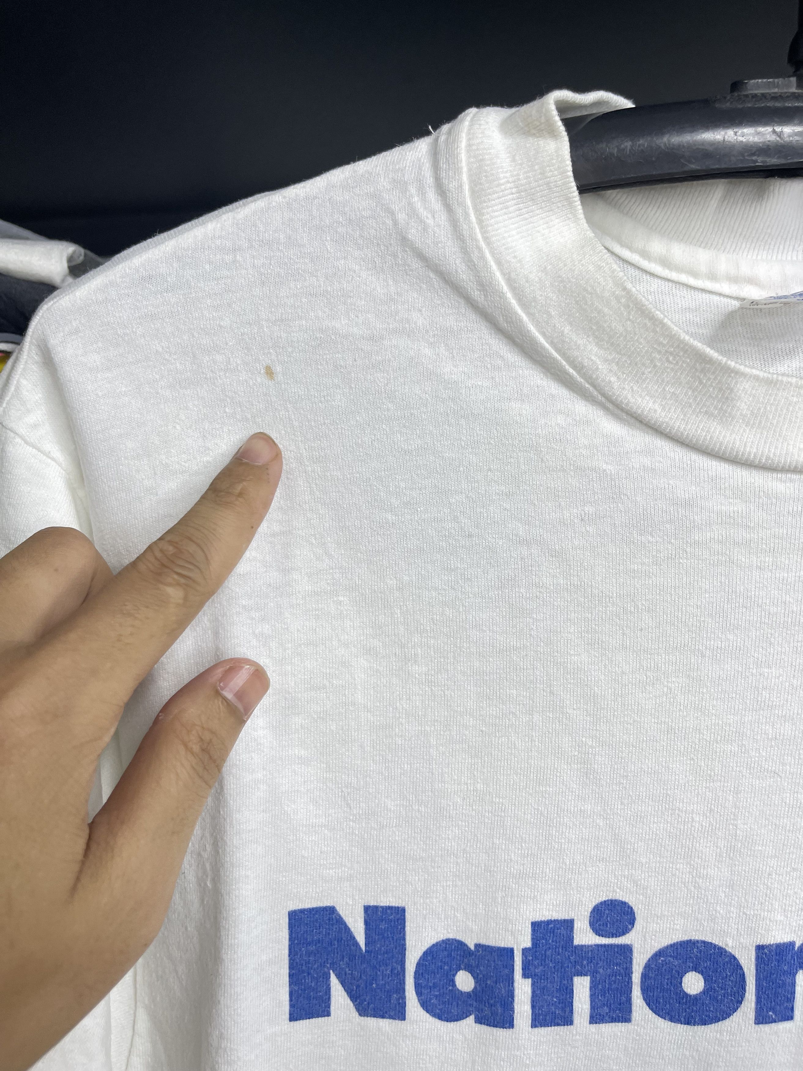 Vintage Vintage Logo Nation Bank Tee 80-90s M Size US M / EU 48-50 / 2 - 5 Thumbnail