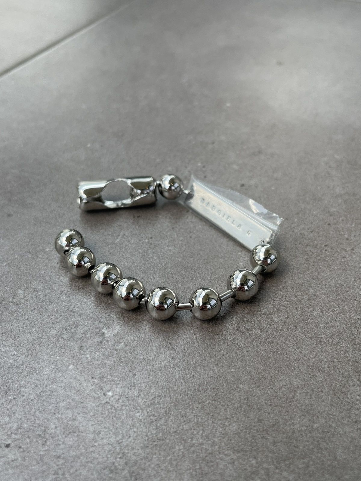 Maison Margiela !DS! SS22 Maison Margiela Polished Palladio Bracelet. Size ONE SIZE - 9 Thumbnail