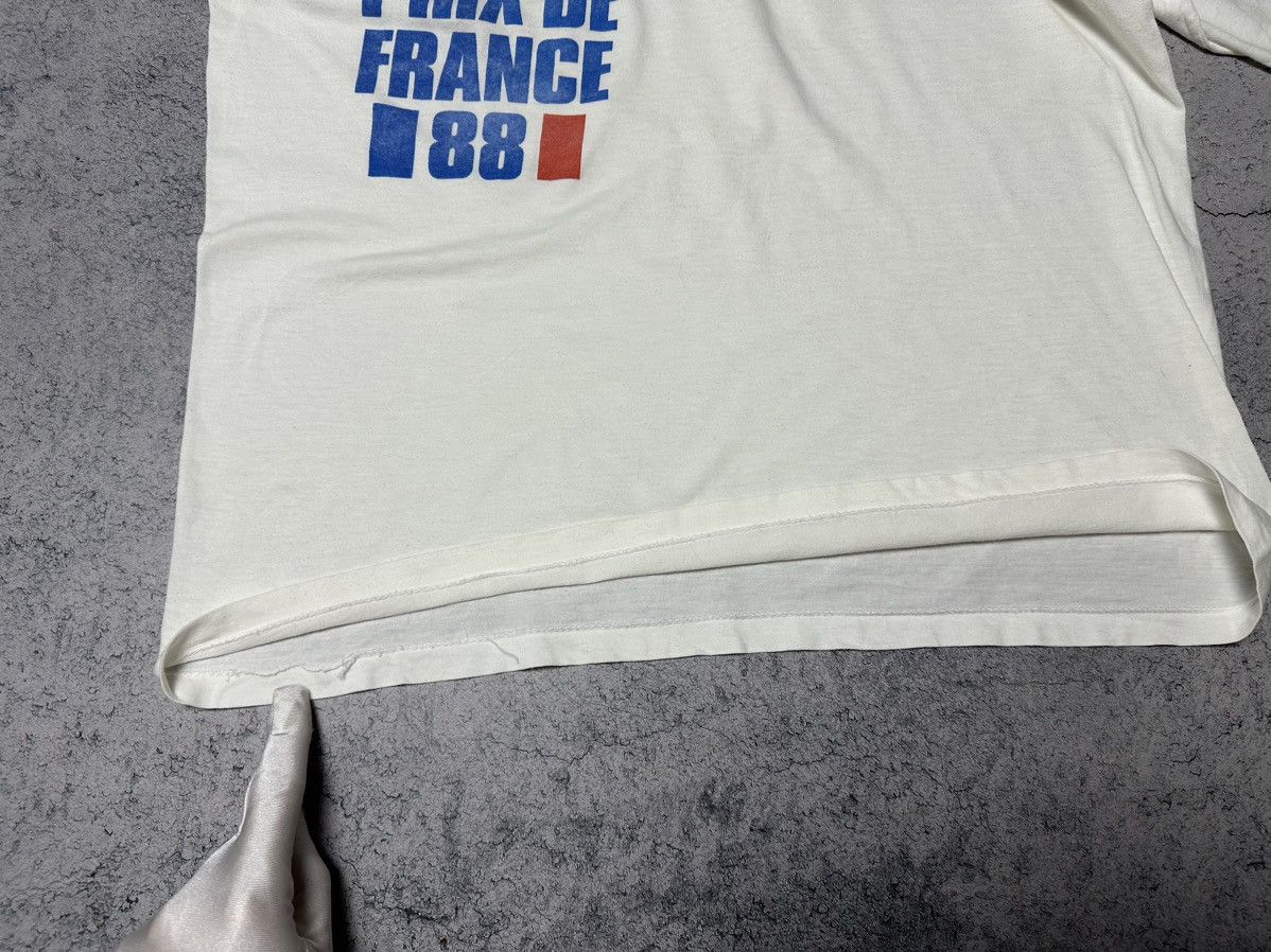 Vintage Vintage 80s Grand Prix de France 1988 F1 Racing T-Shirt Size US L / EU 52-54 / 3 - 13 Thumbnail