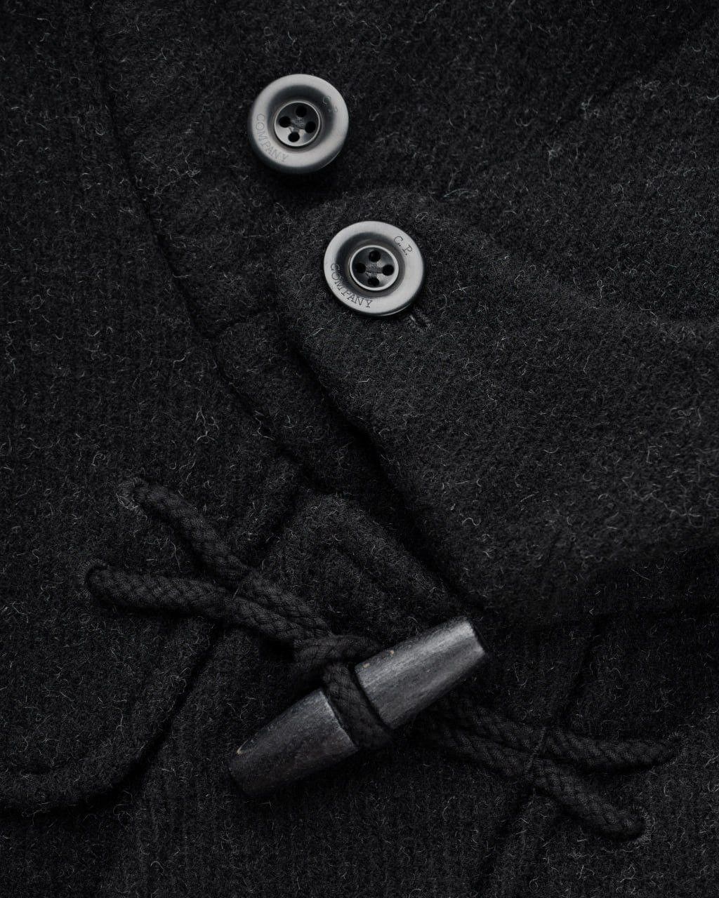 C.P. Company C.P. COMPANY Duffel Jacquard Striped Woolen Coat Size US M / EU 48-50 / 2 - 8 Thumbnail