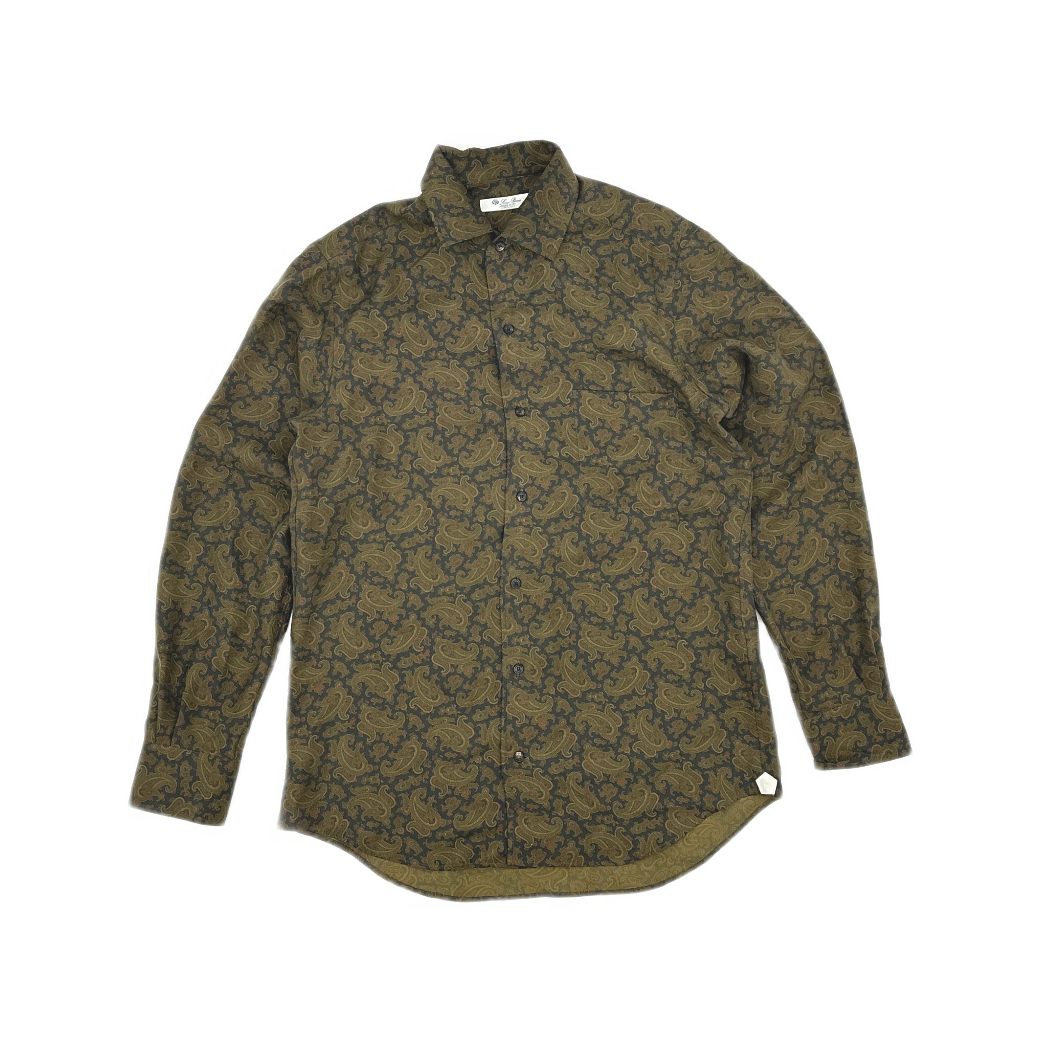 Loro Piana Loro Piana Paisley Print Shirt XS Size US XS / EU 42 / 0 - 1 Thumbnail