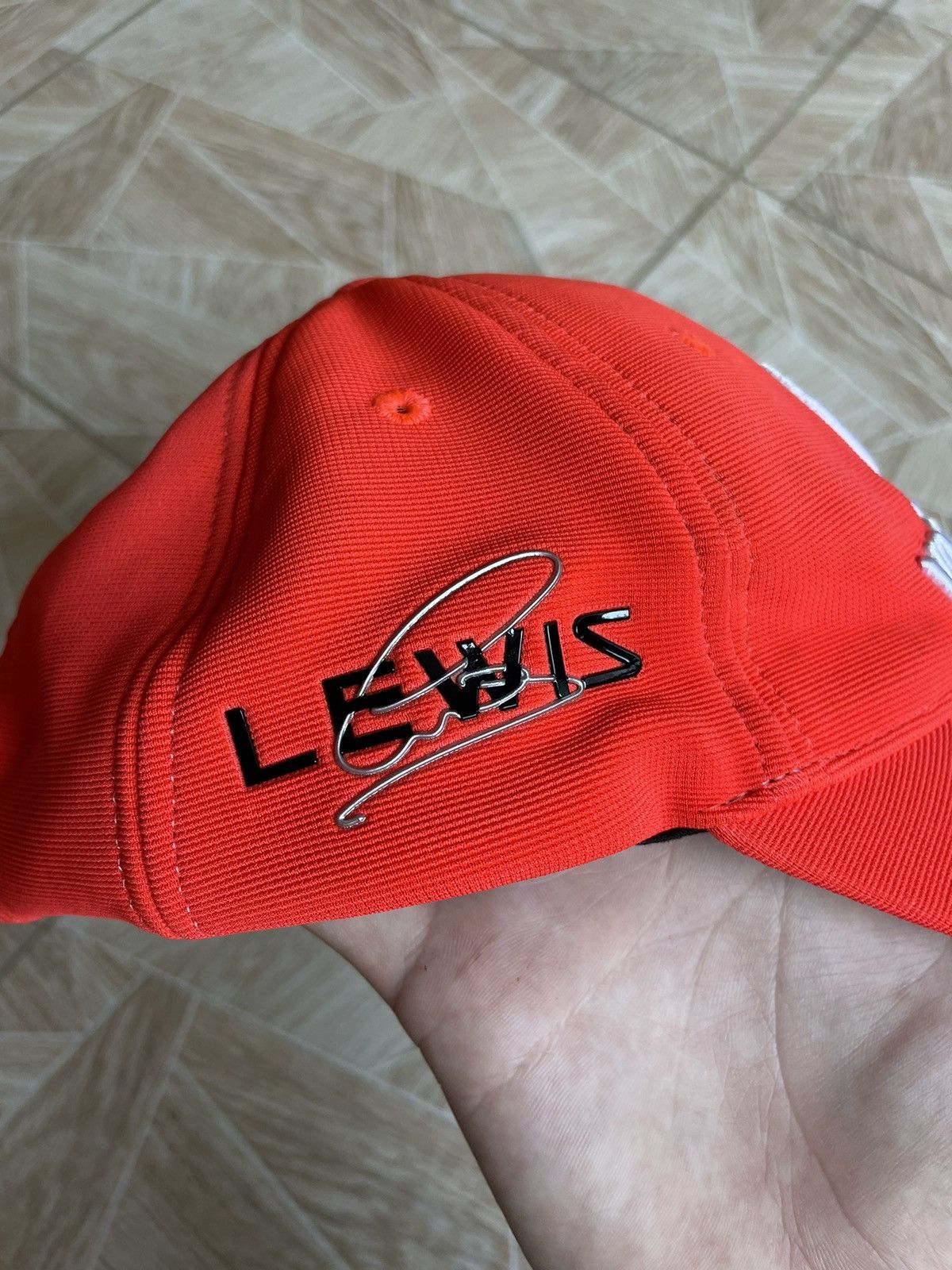 Formula 1 × Malcolm McLaren × Mercedes-Benz McLaren Mercedes F1 Lewis Cap Kids Vodafone Formula One Size ONE SIZE - 5 Thumbnail
