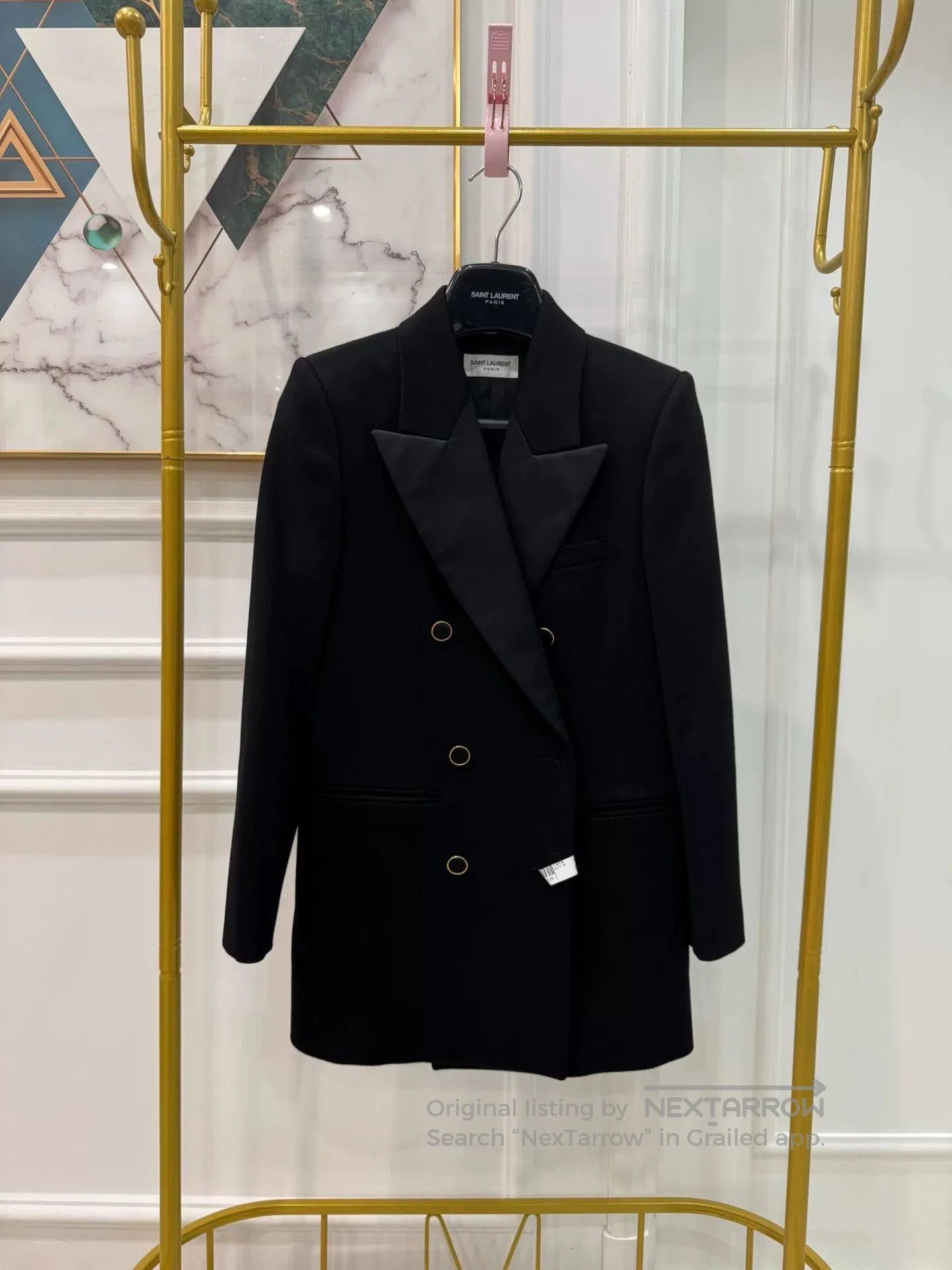 Saint Laurent Paris SAINT LAURENT Double. Size XS / US 0-2 / IT 36-38 - 1 Thumbnail