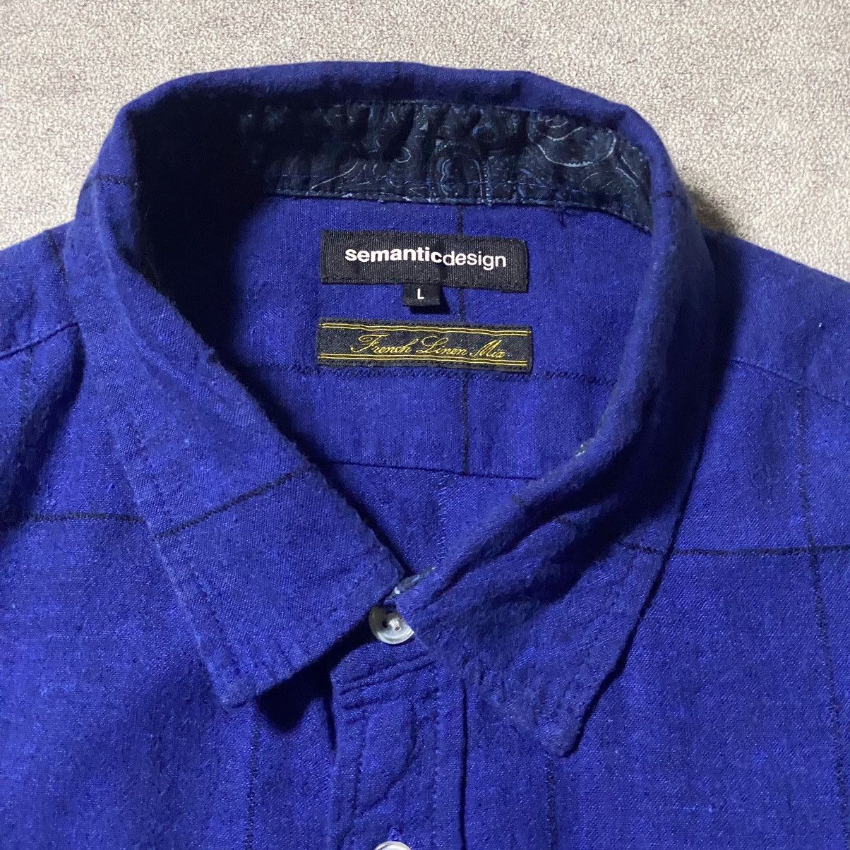 semanticdesign Semantig Design Plaid French Linen Mix Size US M / EU 48-50 / 2 - 5 Thumbnail