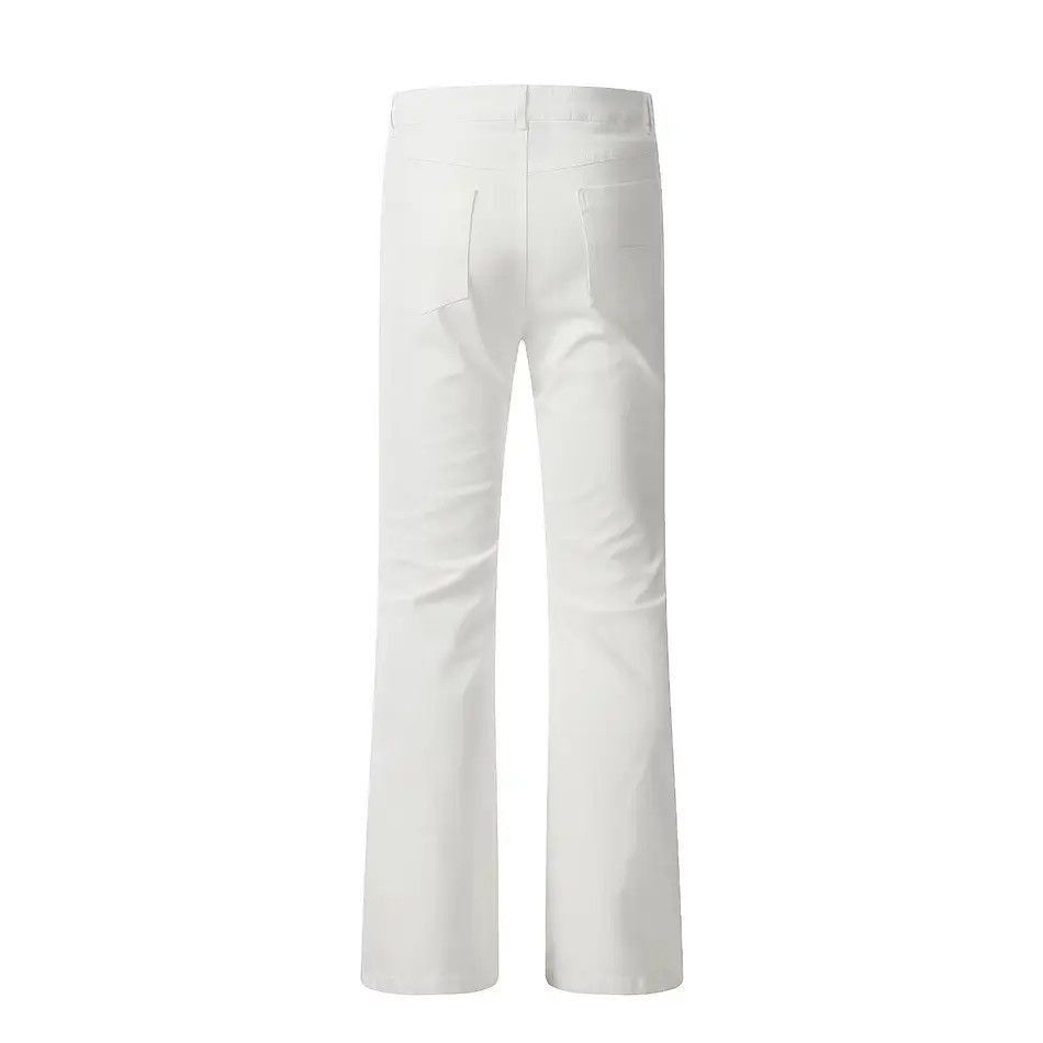 Japanese Brand Retro loose straight leg micro flared jeans Size US 32 / EU 48 - 5 Thumbnail