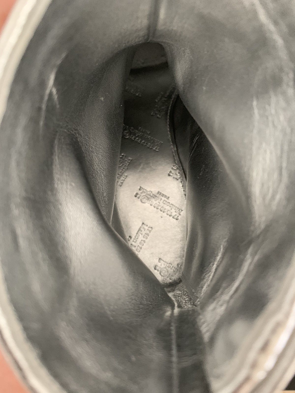 Maison Margiela Maison Margiela Silver Tabi Boots Size US 6.5 / IT 36.5 - 12 Thumbnail
