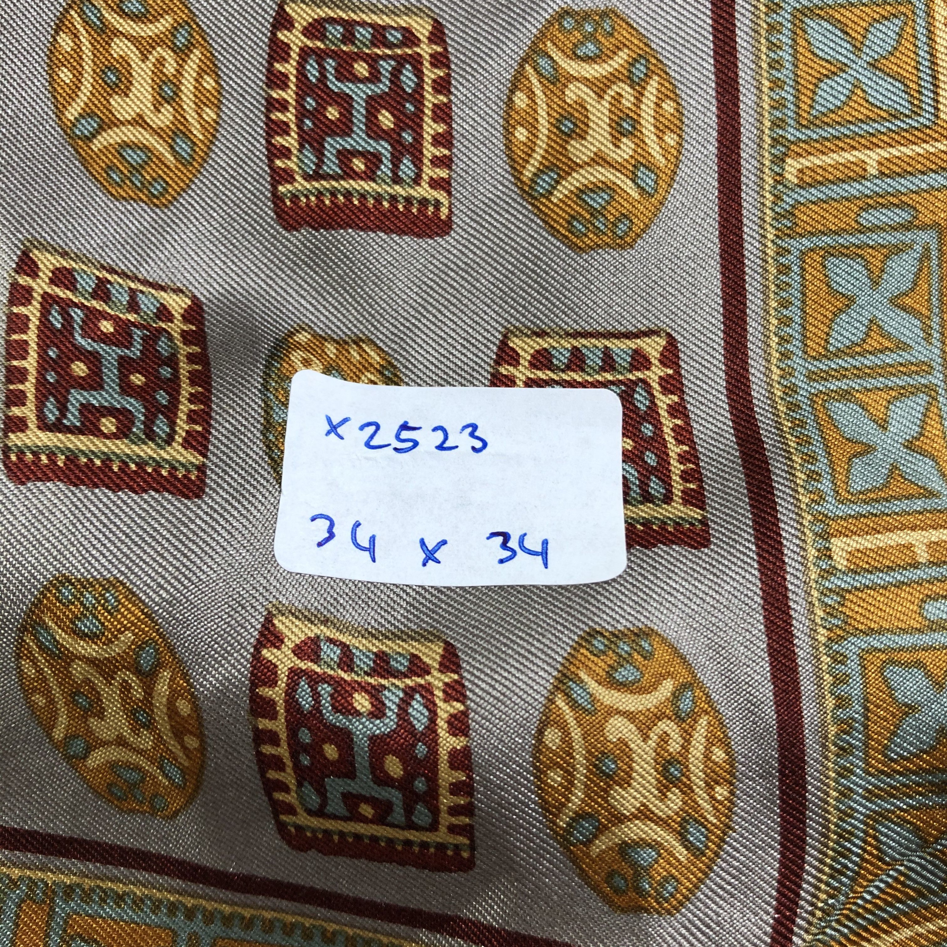 Vintage Vintage Silk Scarf Size ONE SIZE - 7 Thumbnail