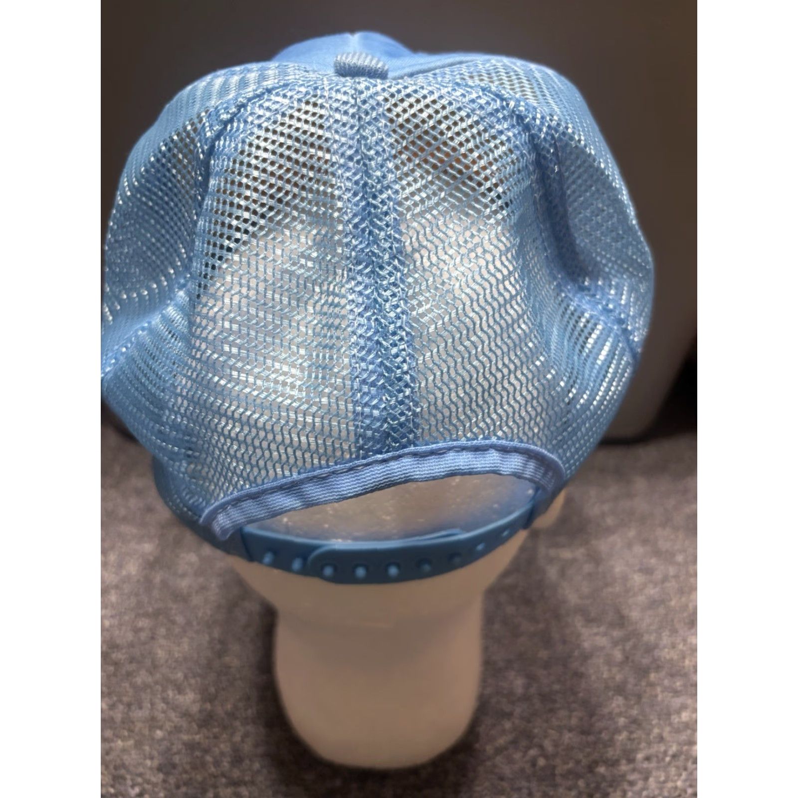 Vintage VINTAGE Yellowstone Park Trucker Hat Elk Snapback Cap Blue Size US M / EU 48-50 / 2 - 2 Thumbnail