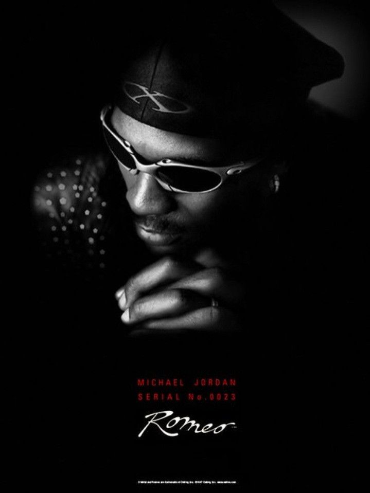 image of Archival Clothing x Oakley Vintage Michael Jordan Oakley X Metal Beret 1999 in Black, Men's