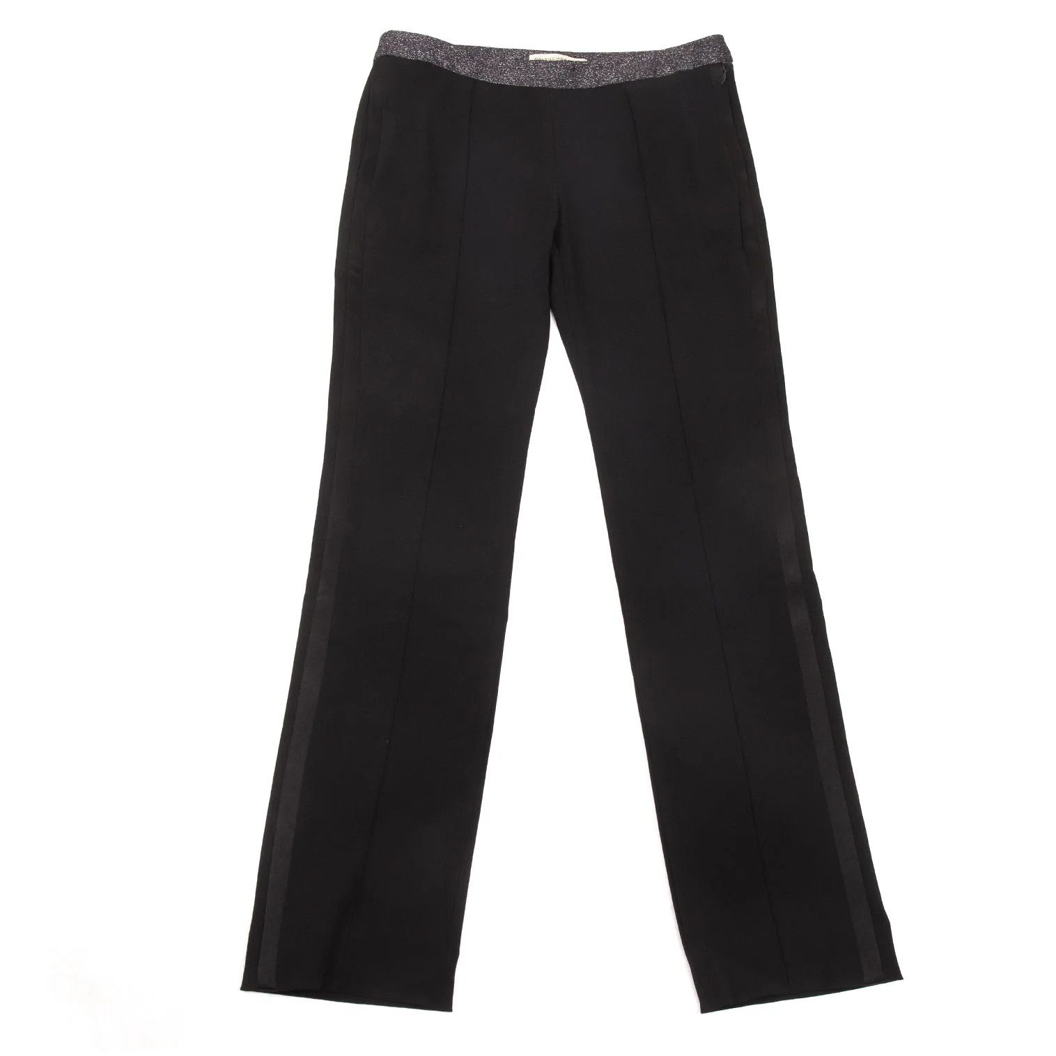 Balenciaga Tapered Side-Line Pants in Black Size 38 Size US 38 / EU 54 - 1 Thumbnail