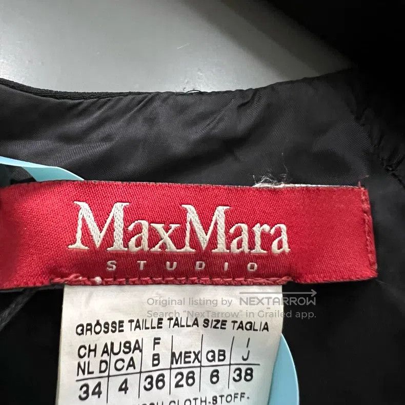 Max Mara Max Mara Black Dress Size XS / US 0-2 / IT 36-38 - 3 Thumbnail
