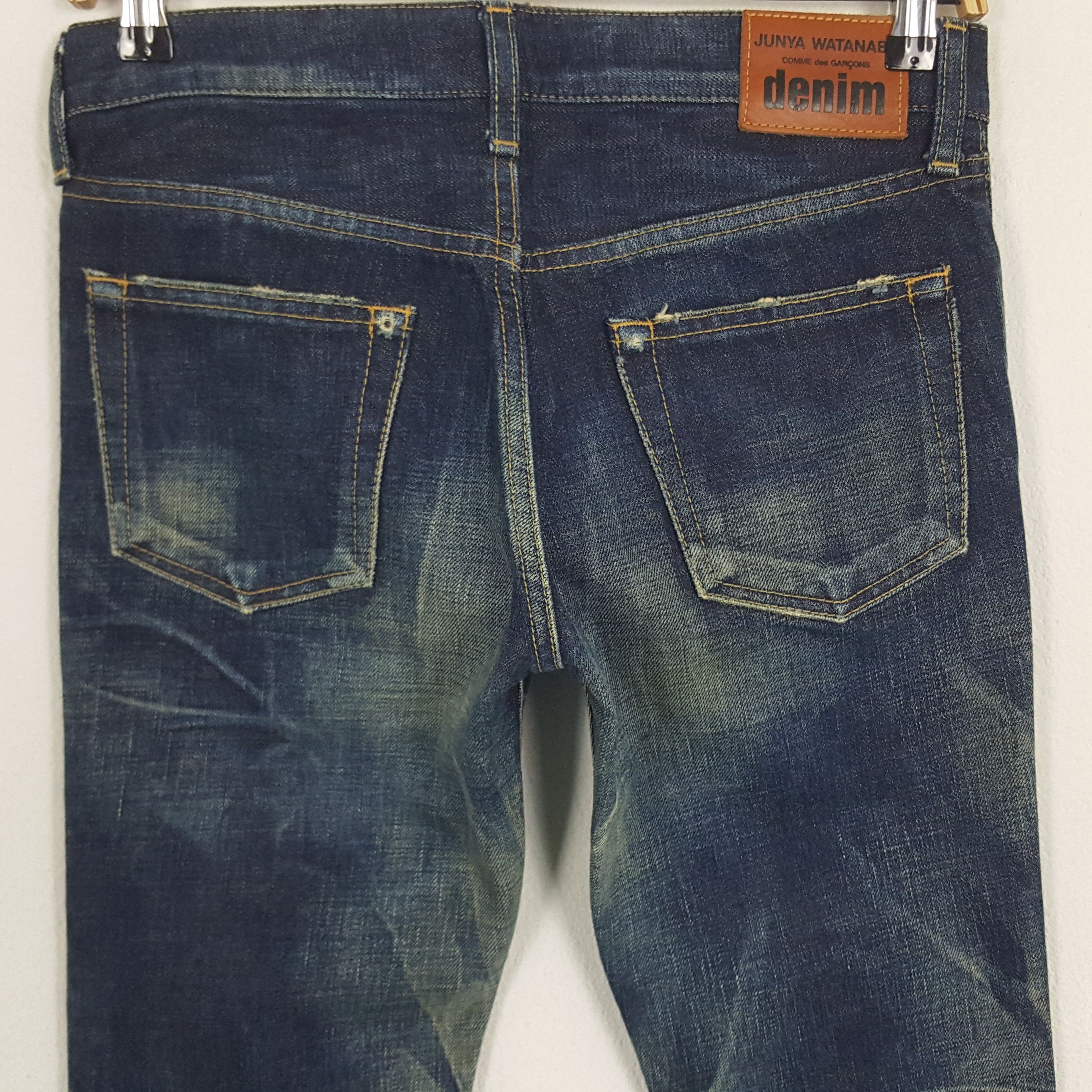 Comme des Garcons × Junya Watanabe × Vintage Vintage Comme des Garcons x Junya Watanabe Denim Jeans Size US 29 - 5 Thumbnail
