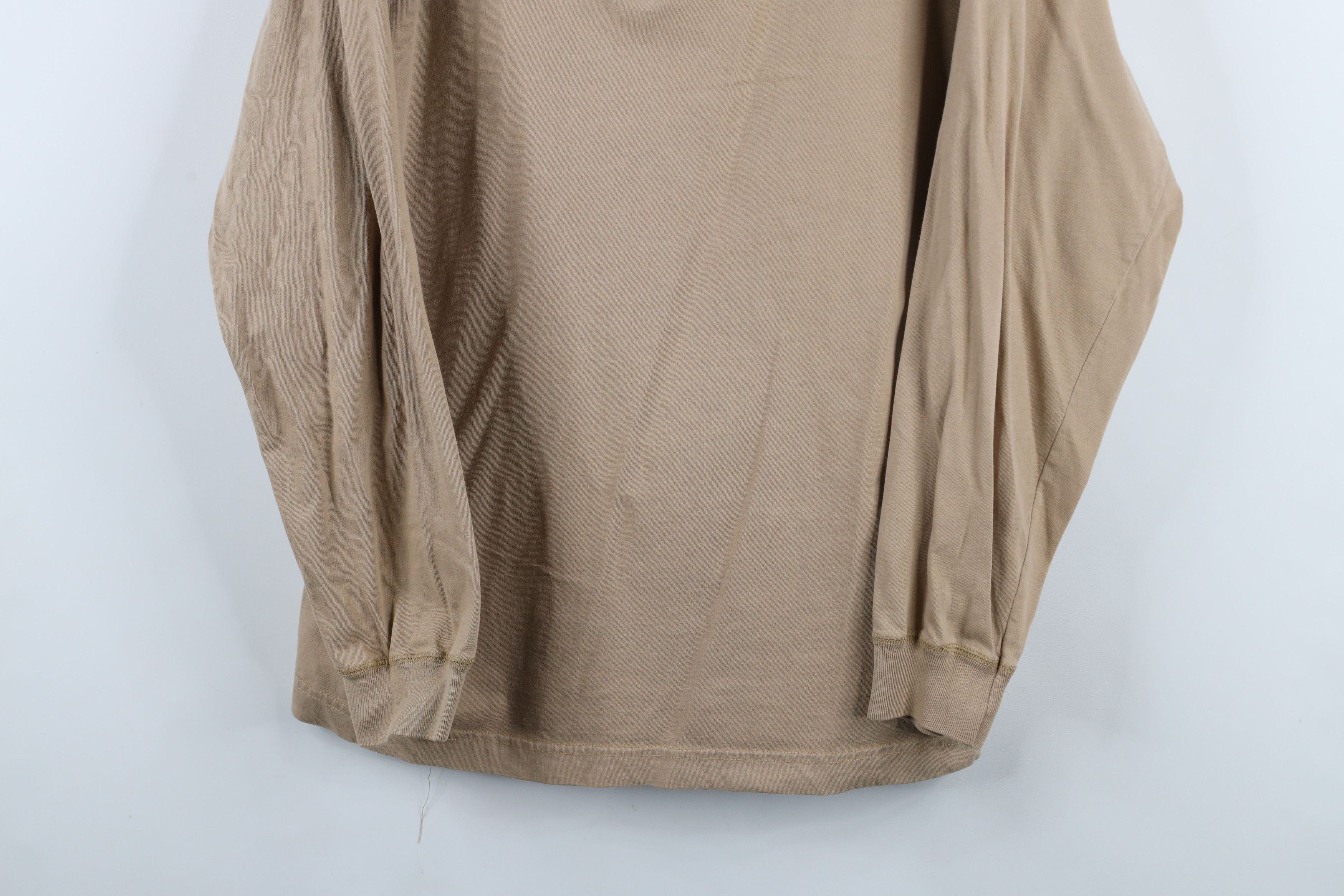 Vintage Vintage 90s Streetwear Long Sleeve Henley T-Shirt Beige Size US L / EU 52-54 / 3 - 3 Thumbnail