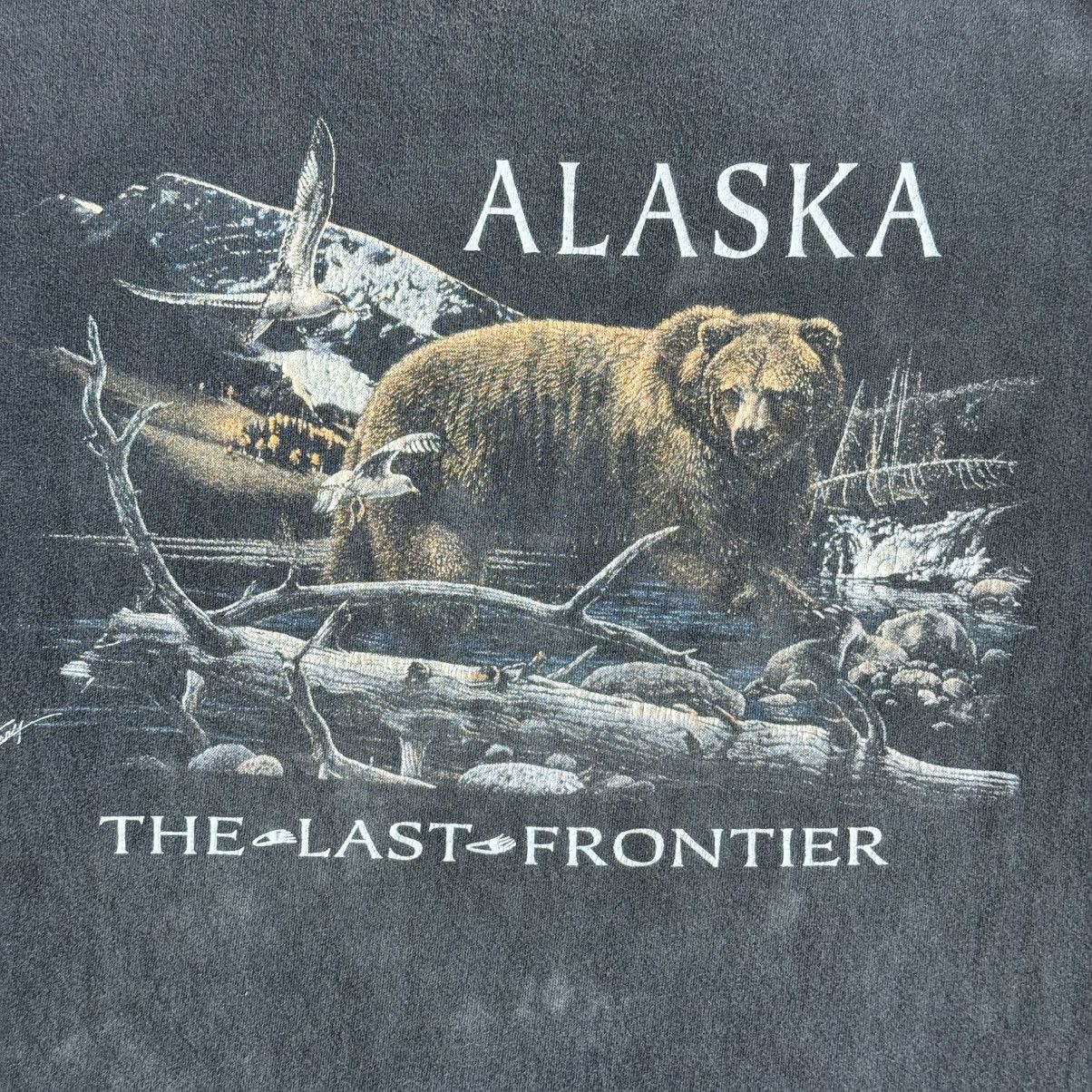 Vintage Vintage T-shirt "Alaska The Last Frontier" size L Size US L / EU 52-54 / 3 - 2 Thumbnail